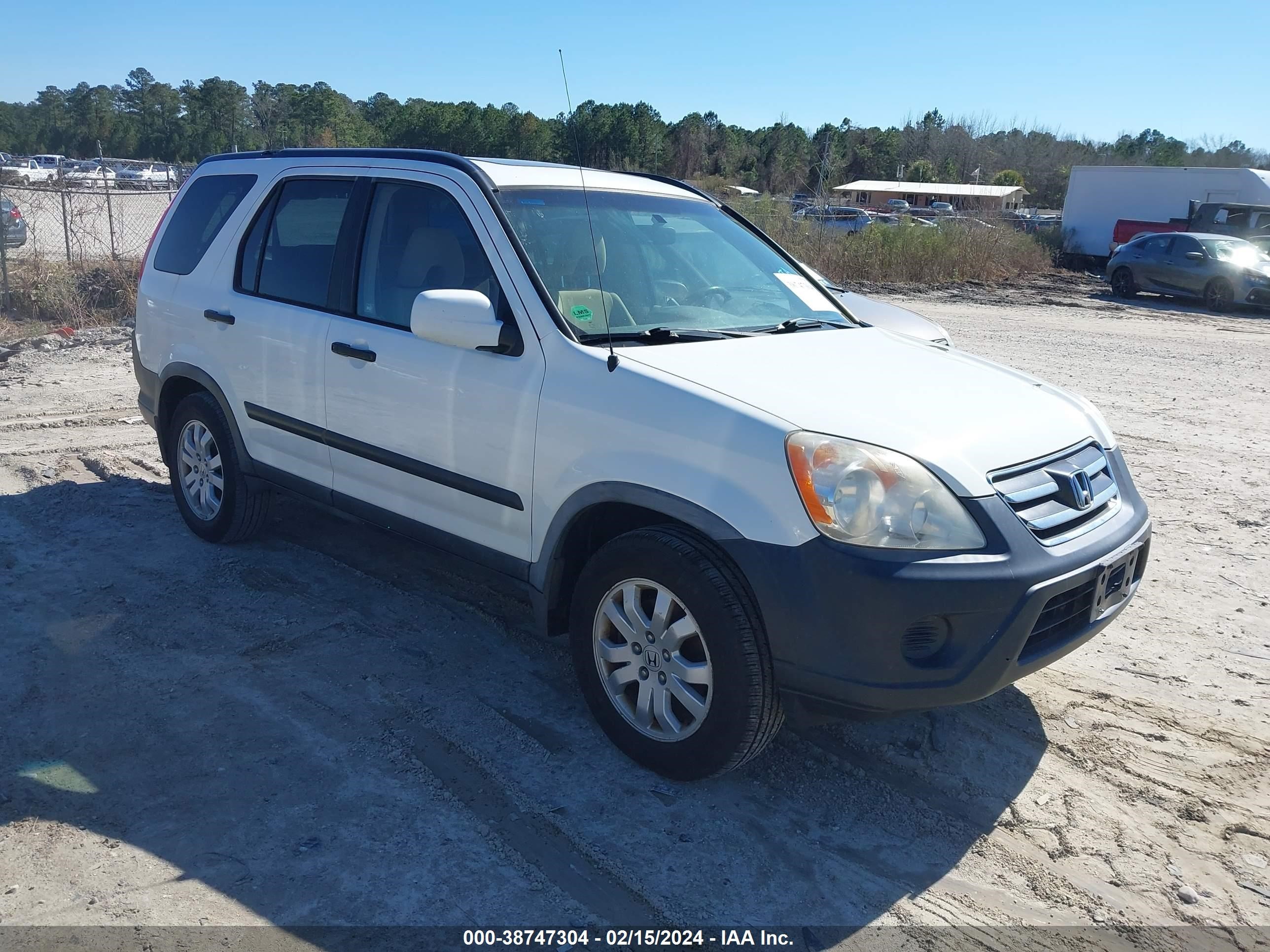 HONDA CR-V 2006 jhlrd78876c016415