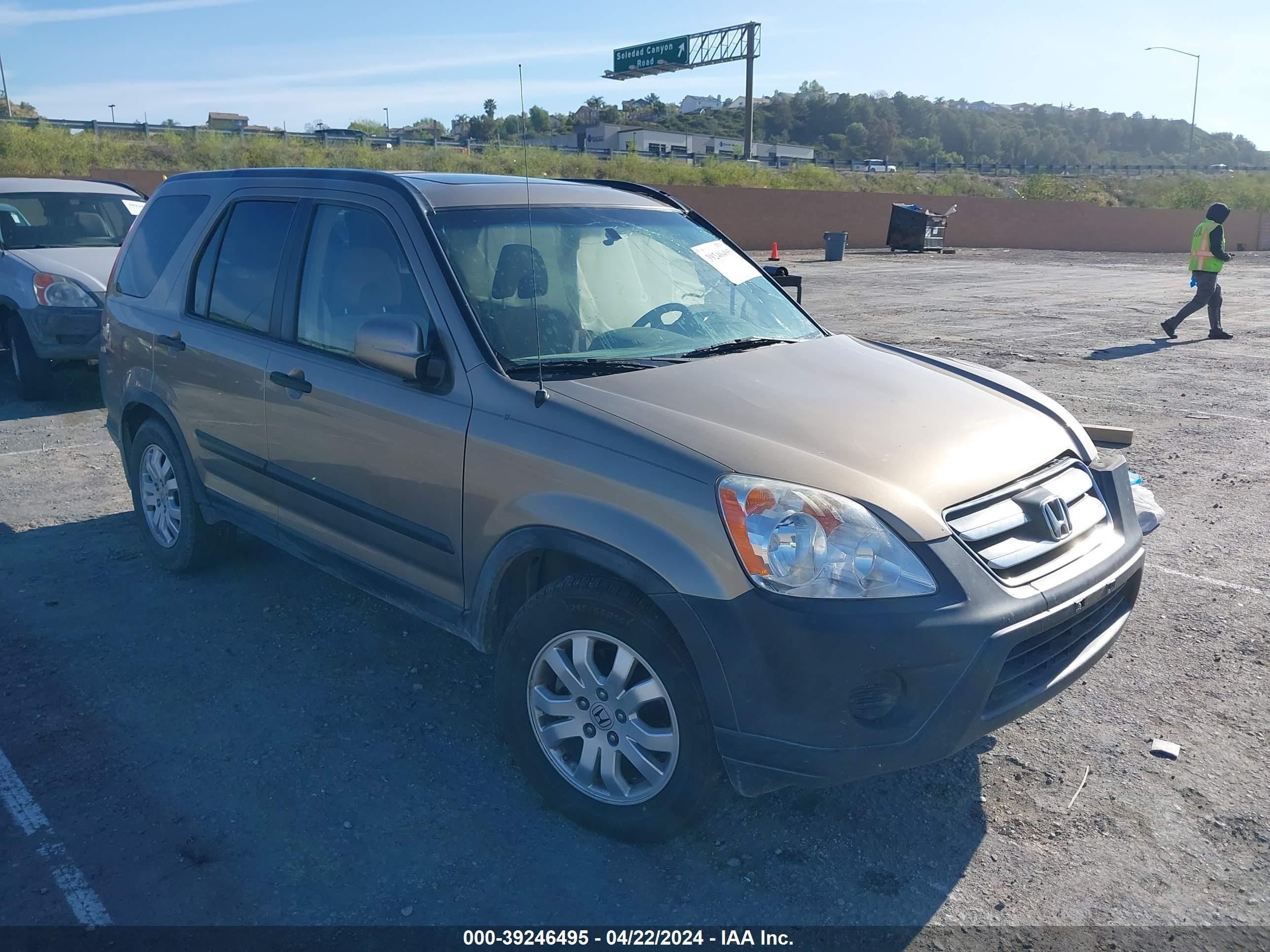 HONDA CR-V 2006 jhlrd78876c017919