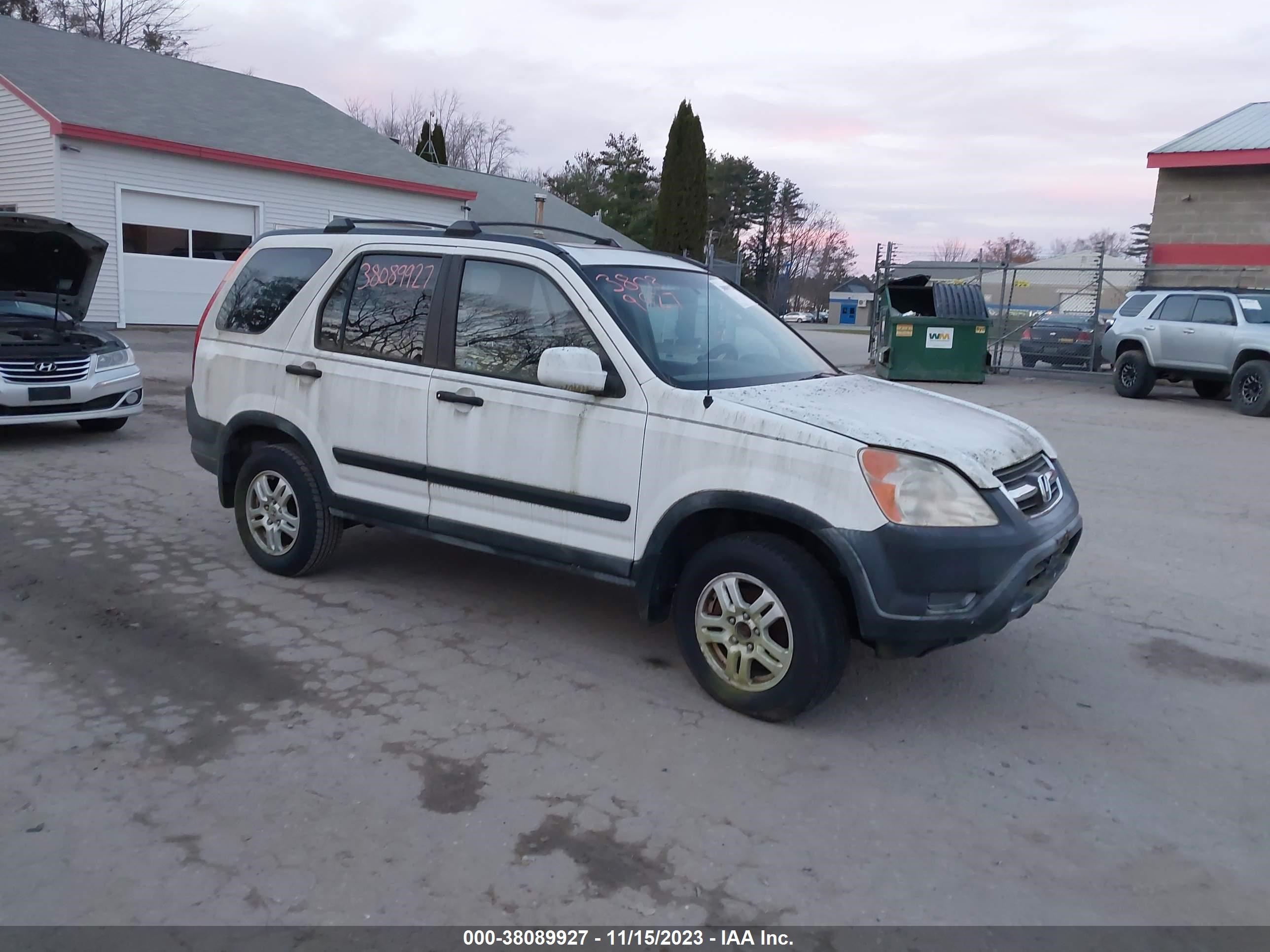 HONDA CR-V 2002 jhlrd78882c067318