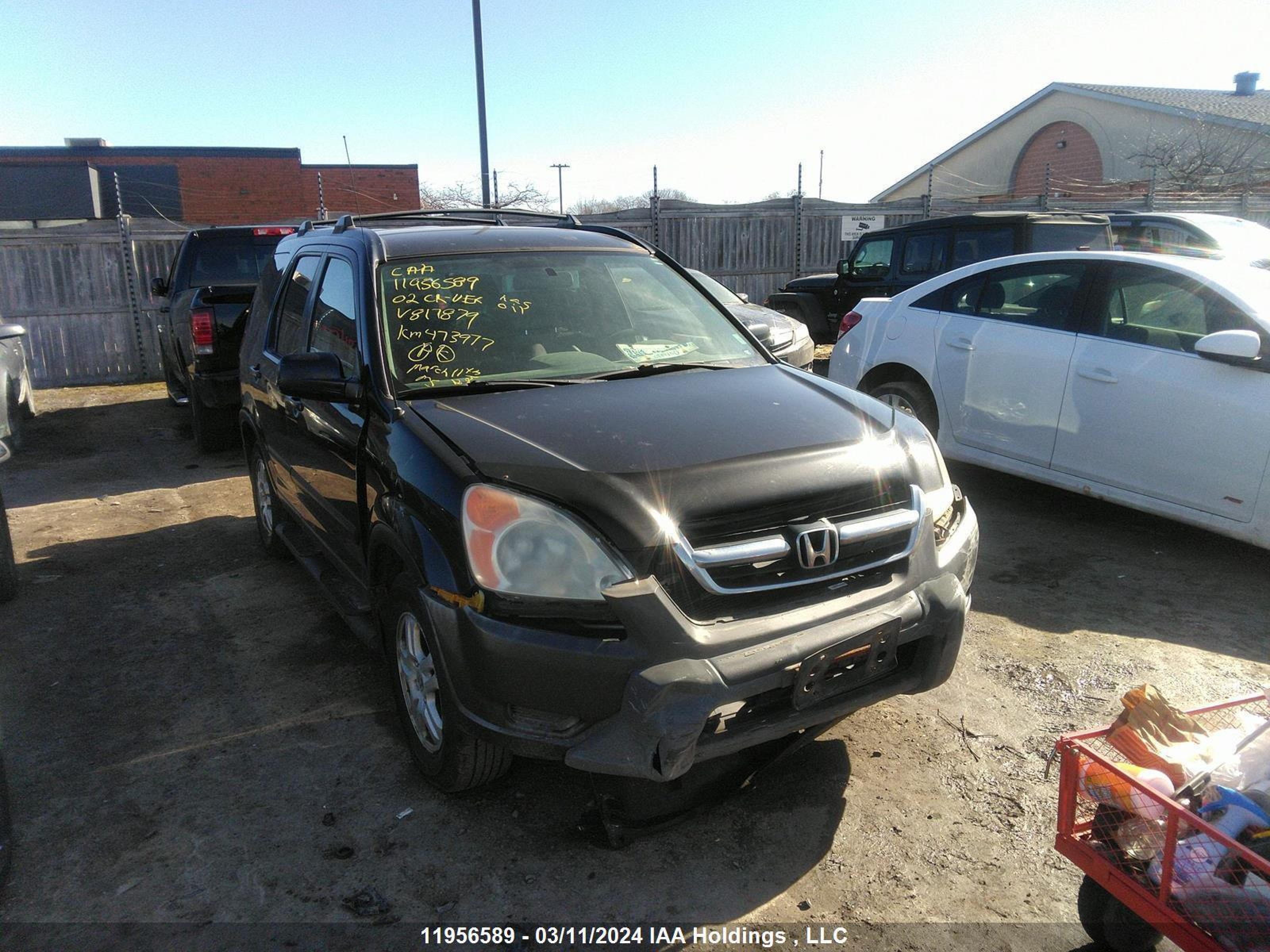 HONDA CR-V 2002 jhlrd78882c817879