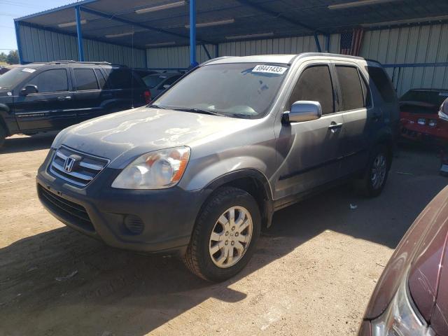 HONDA CR-V EX 2005 jhlrd78885c021301