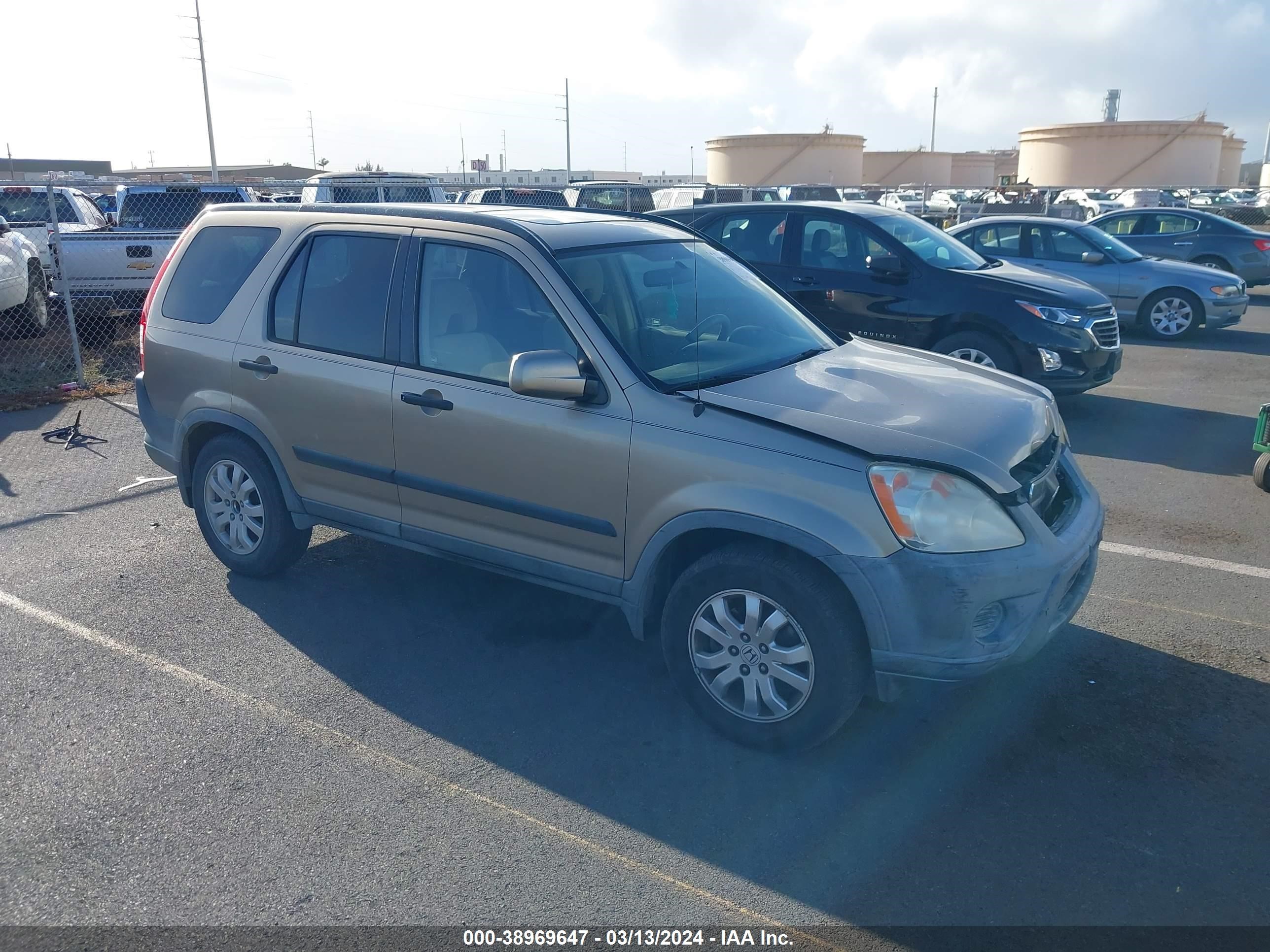 HONDA CR-V 2005 jhlrd78885c026420