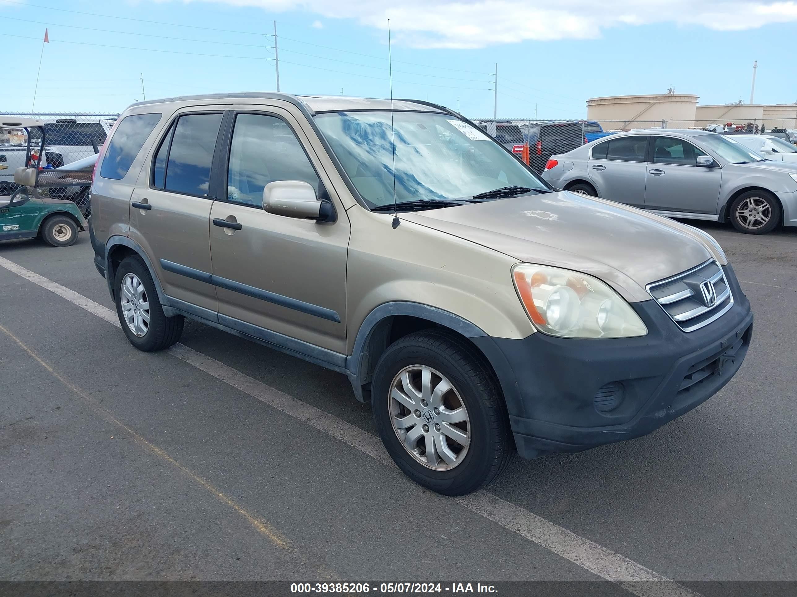 HONDA CR-V 2005 jhlrd78885c027485