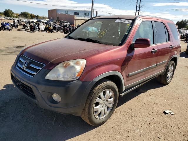 HONDA CRV 2005 jhlrd78885c047798