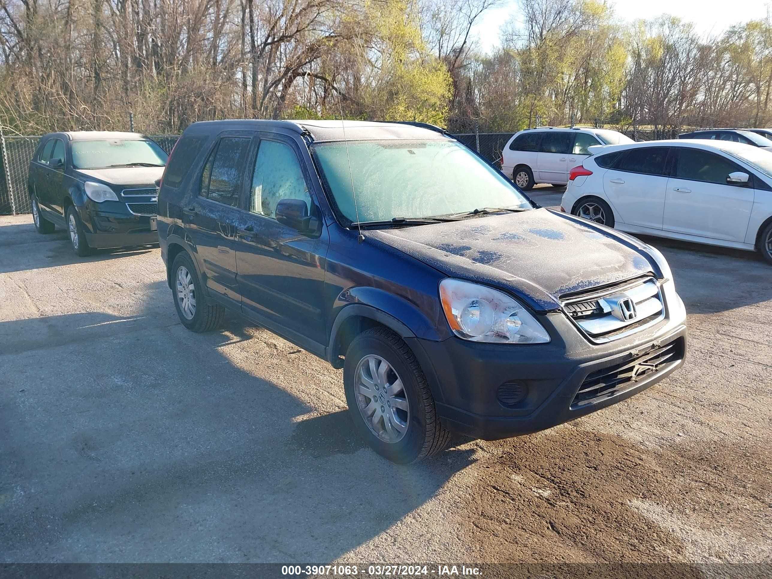 HONDA CR-V 2006 jhlrd78886c037192