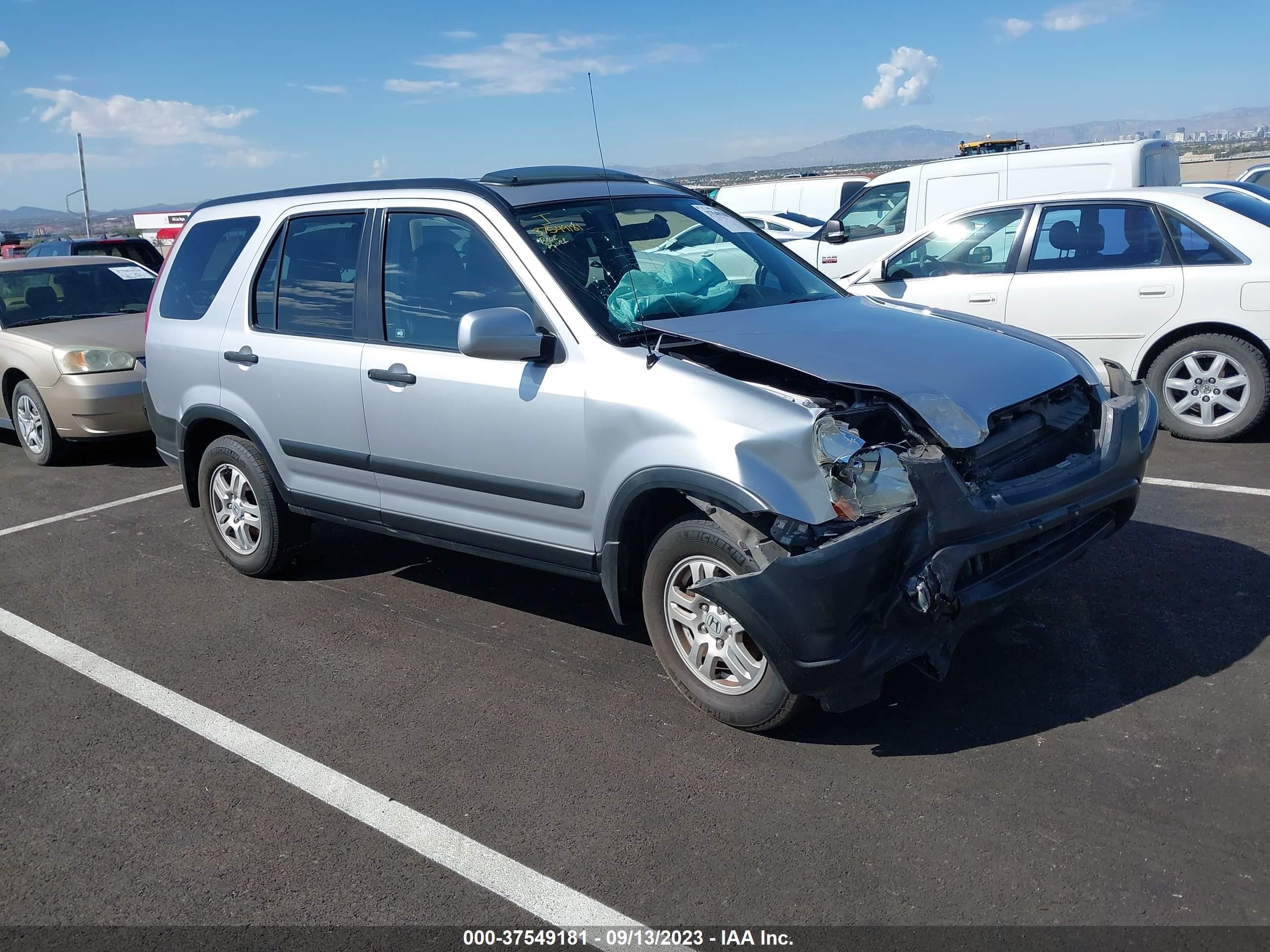 HONDA CR-V 2002 jhlrd78892c075069