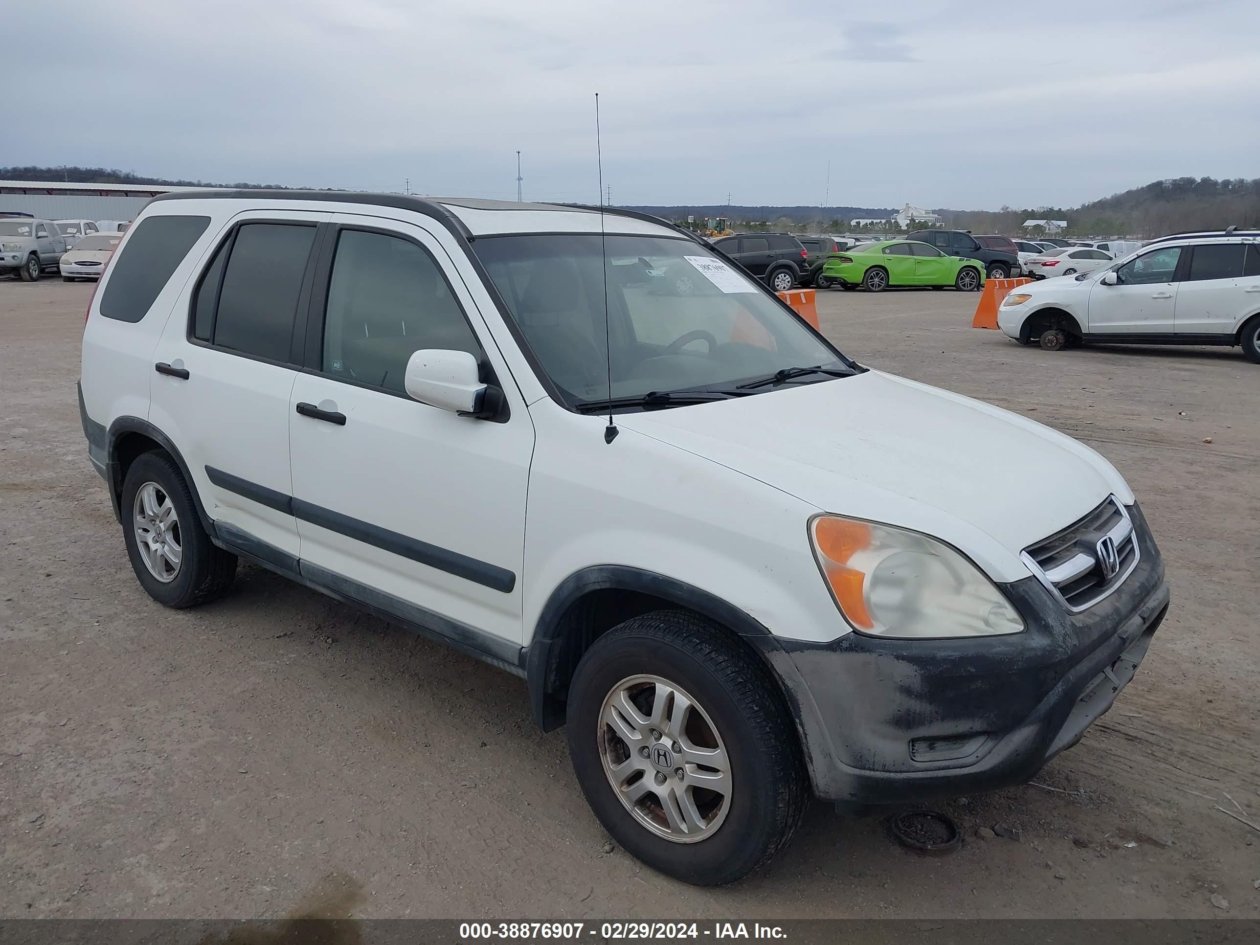 HONDA CR-V 2002 jhlrd78892c078358