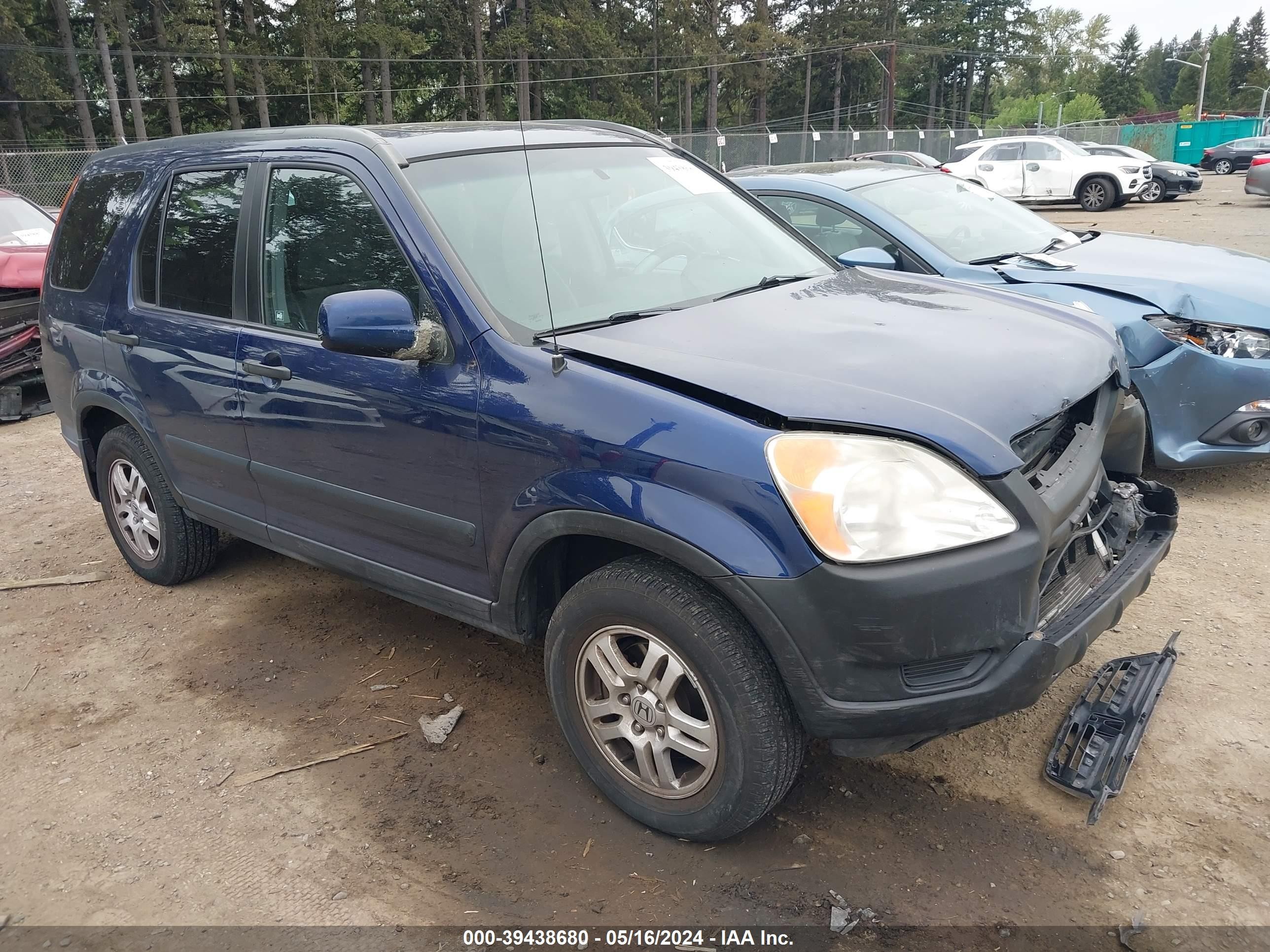 HONDA CR-V 2002 jhlrd78892c092390