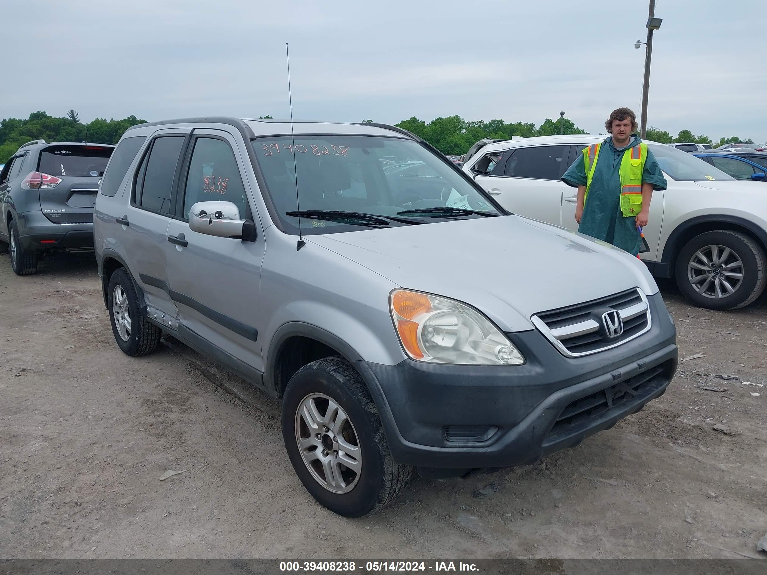 HONDA CR-V 2004 jhlrd78894c050708