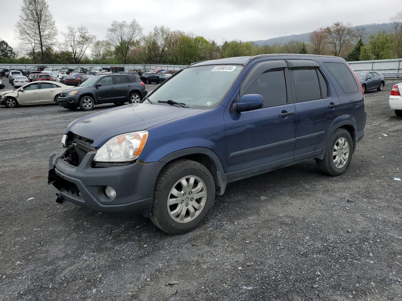 HONDA CR-V 2005 jhlrd78895c000845