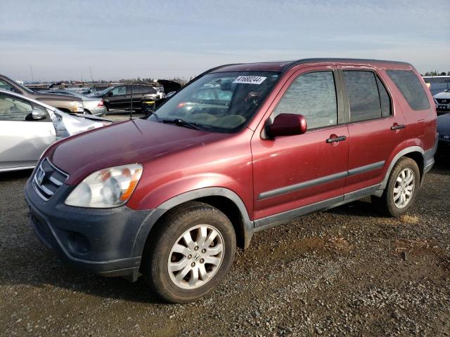 HONDA CRV 2006 jhlrd78896c010471