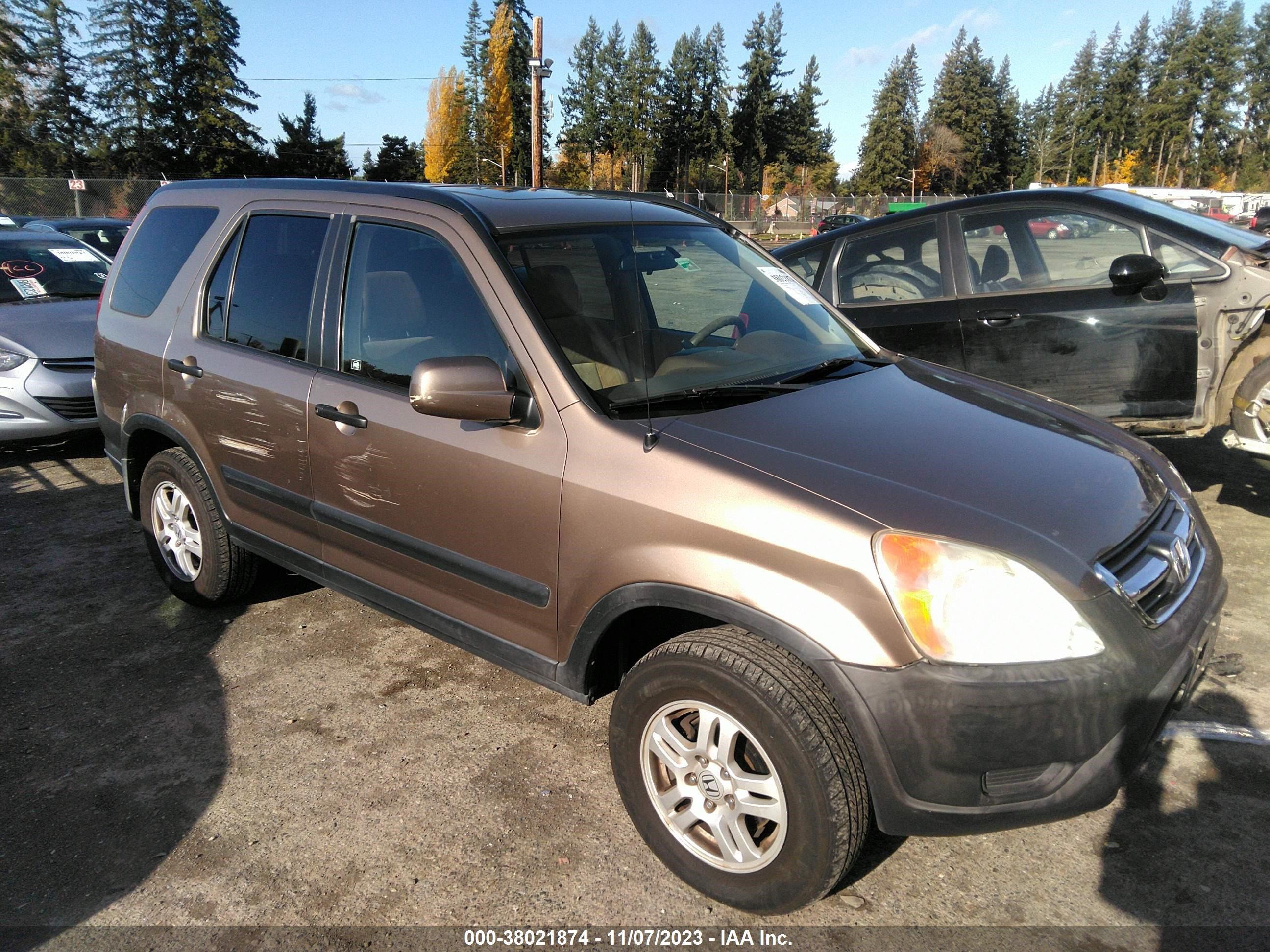 HONDA CR-V 2004 jhlrd788x4c021363