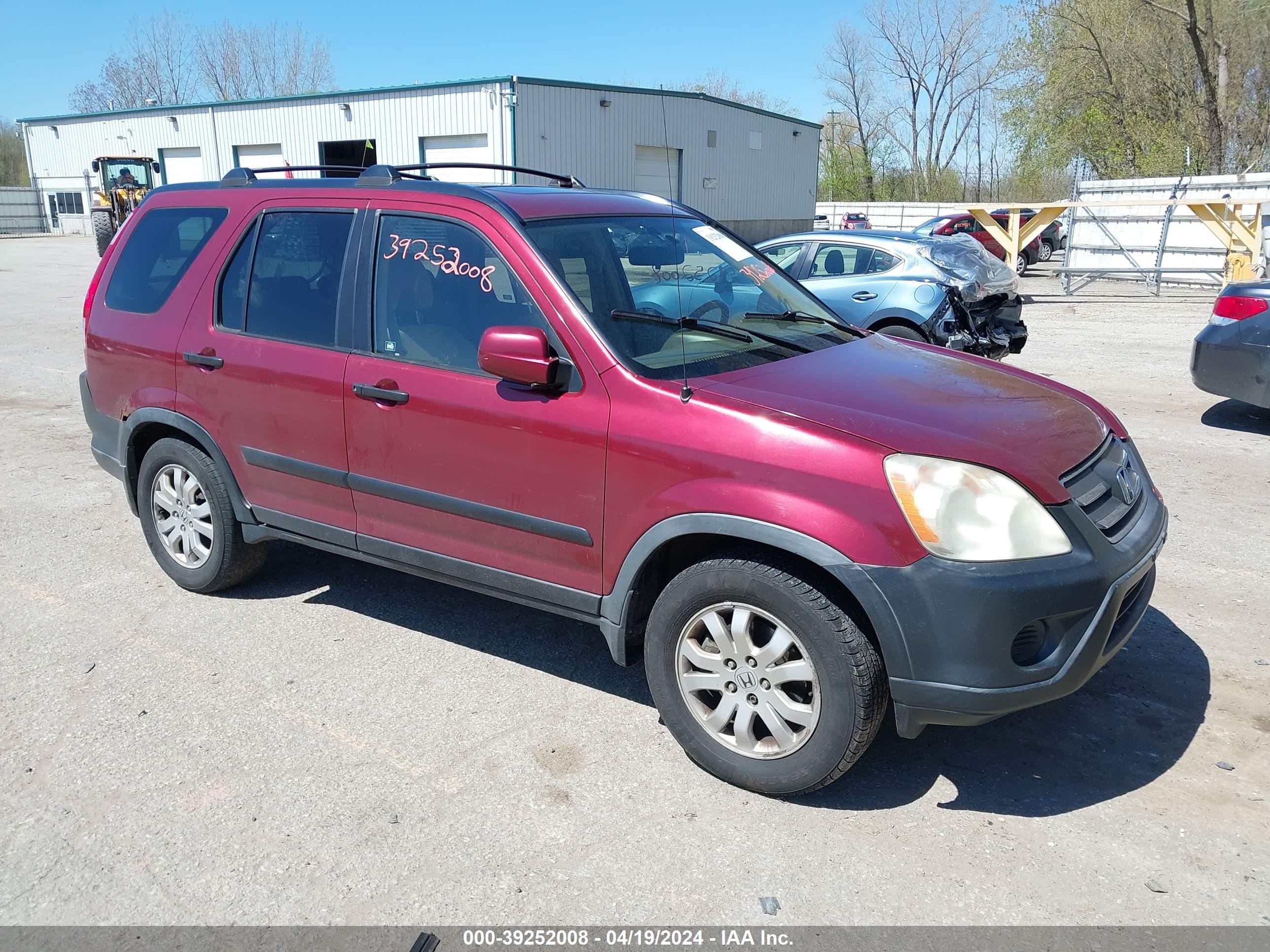 HONDA CR-V 2006 jhlrd788x6c052969