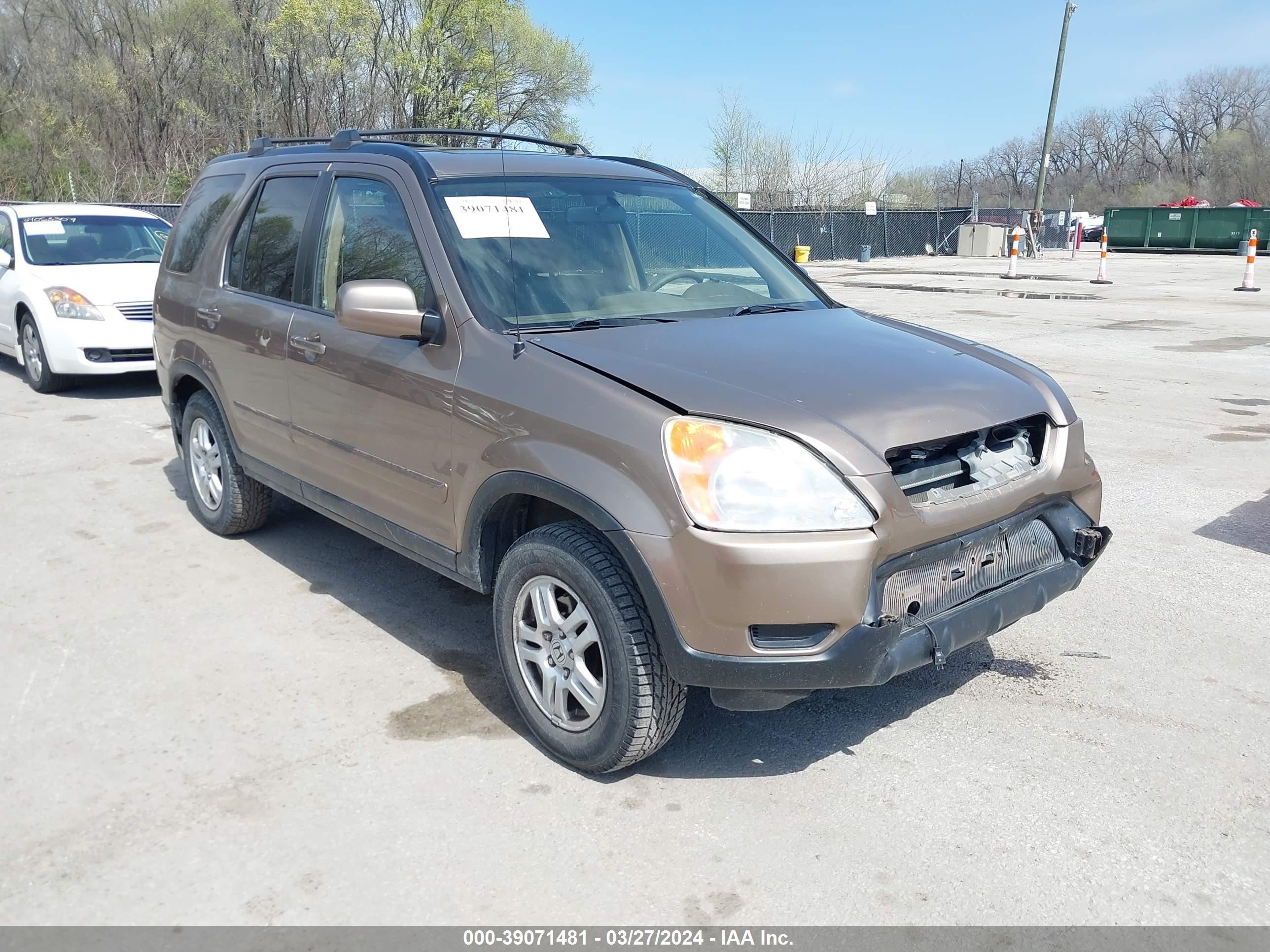 HONDA CR-V 2004 jhlrd78904c805964