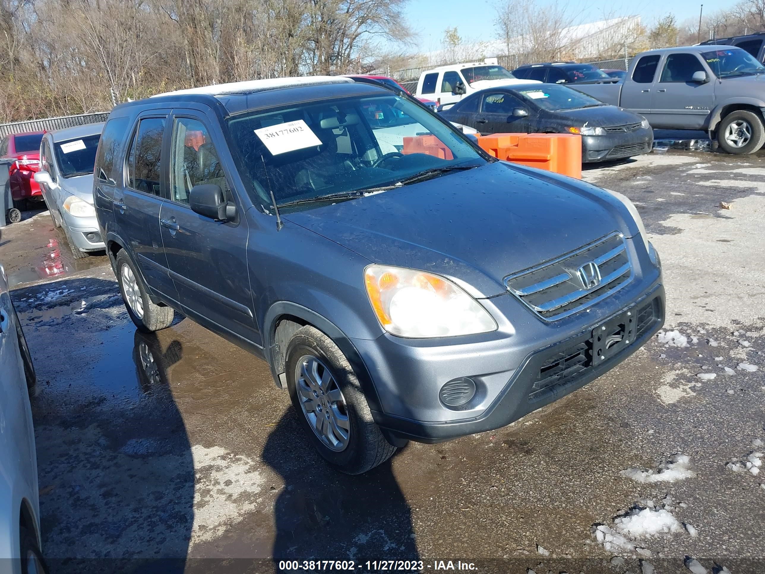 HONDA CR-V 2006 jhlrd78906c037373