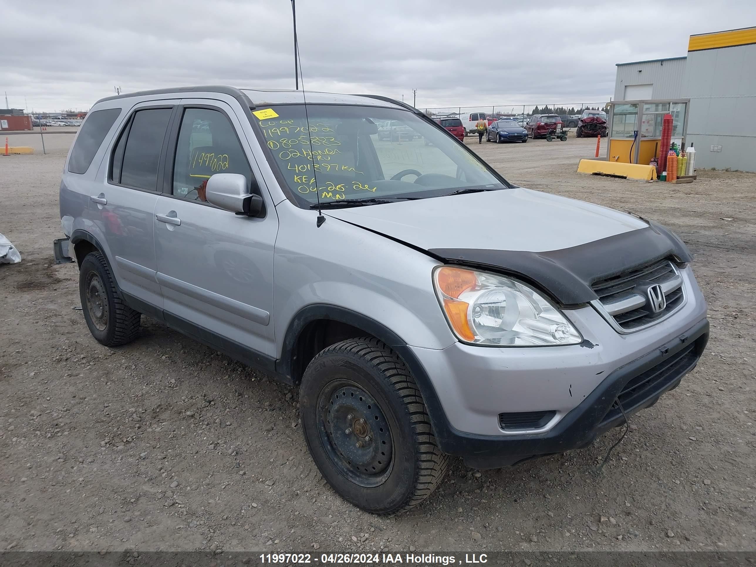 HONDA CR-V 2002 jhlrd78942c805883