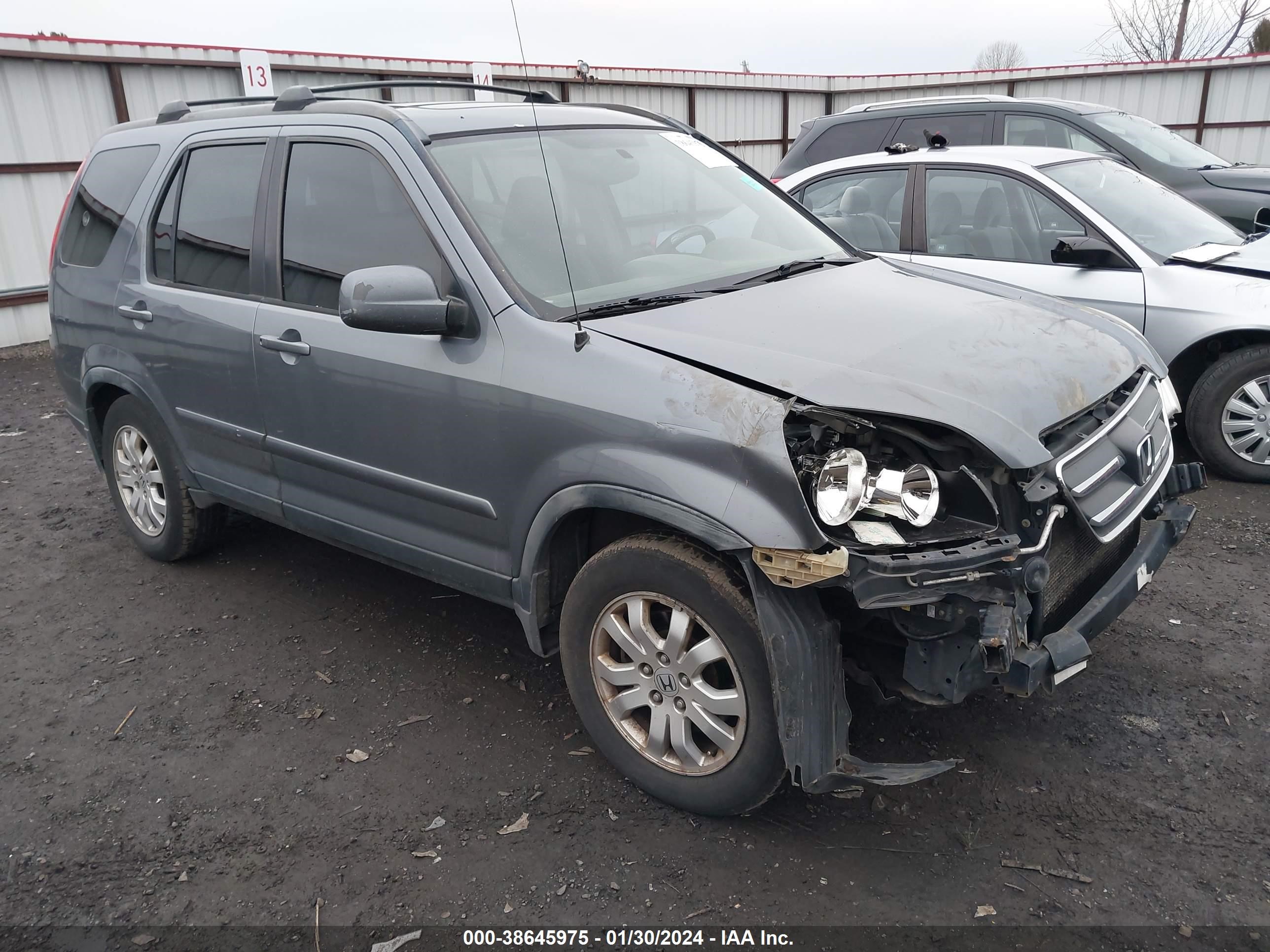 HONDA CR-V 2006 jhlrd78946c002299