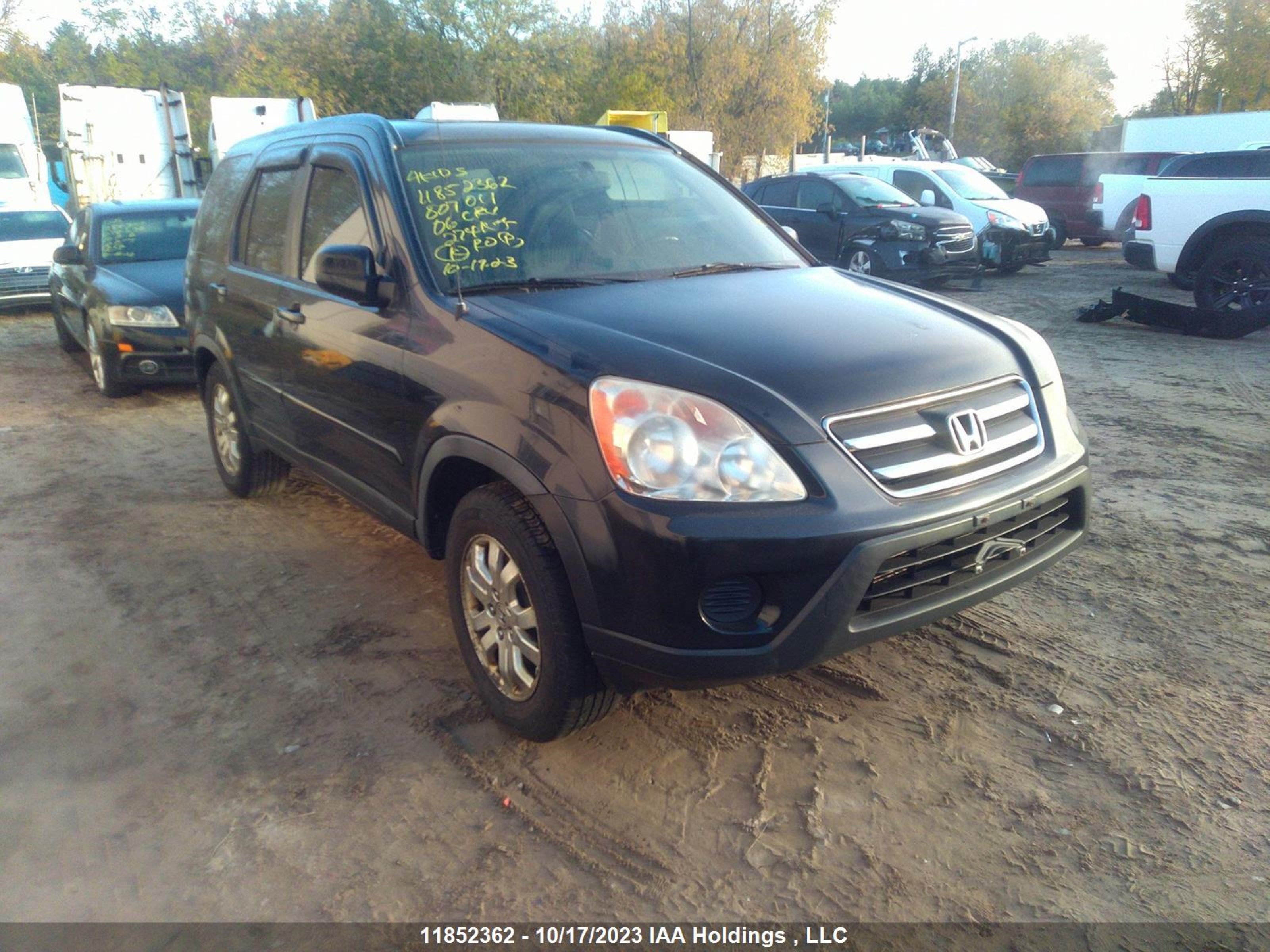 HONDA CR-V 2006 jhlrd78946c807011