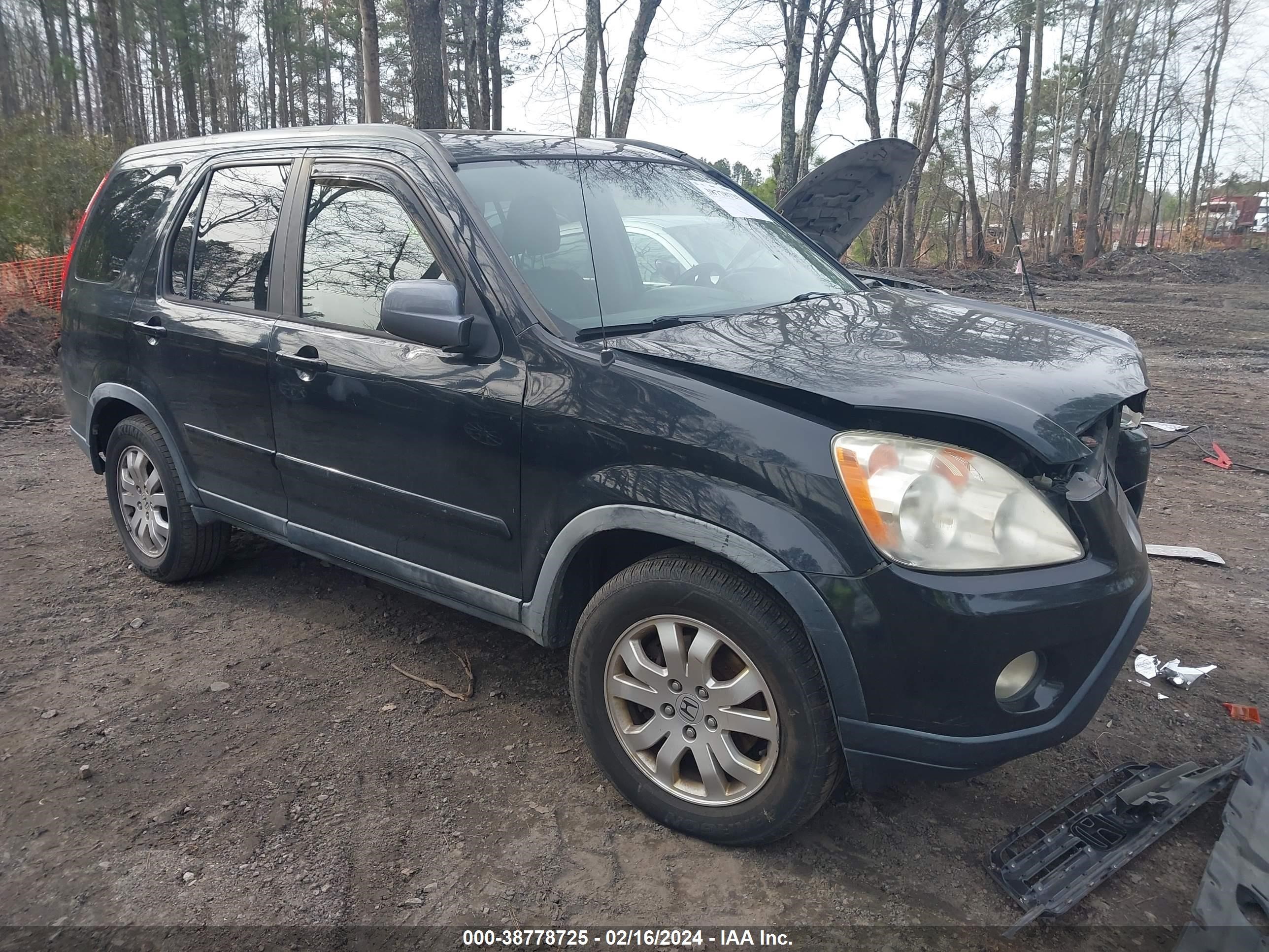 HONDA CR-V 2005 jhlrd78955c015481