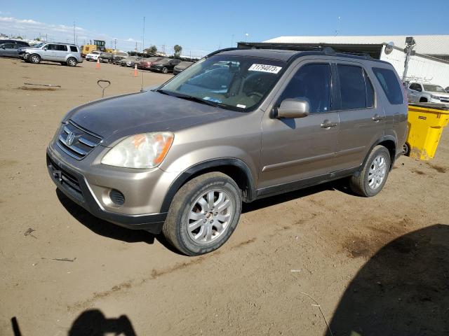 HONDA CR-V SE 2005 jhlrd78965c045363