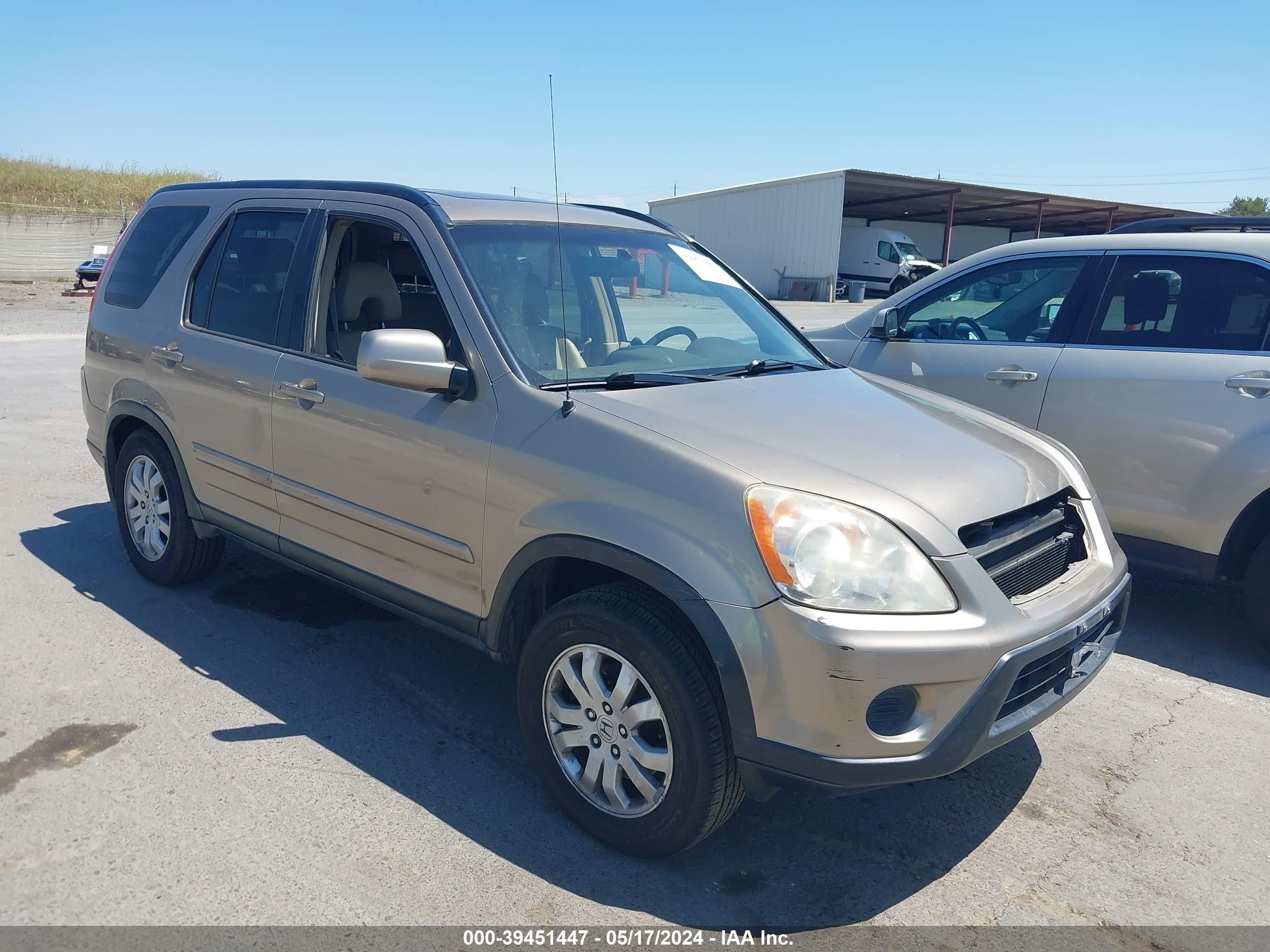 HONDA CR-V 2005 jhlrd78965c050353