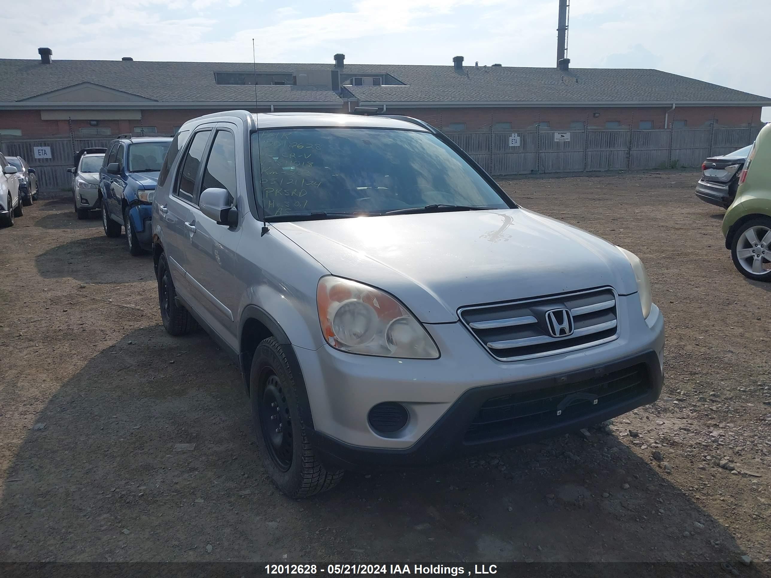 HONDA CR-V 2005 jhlrd78975c811018