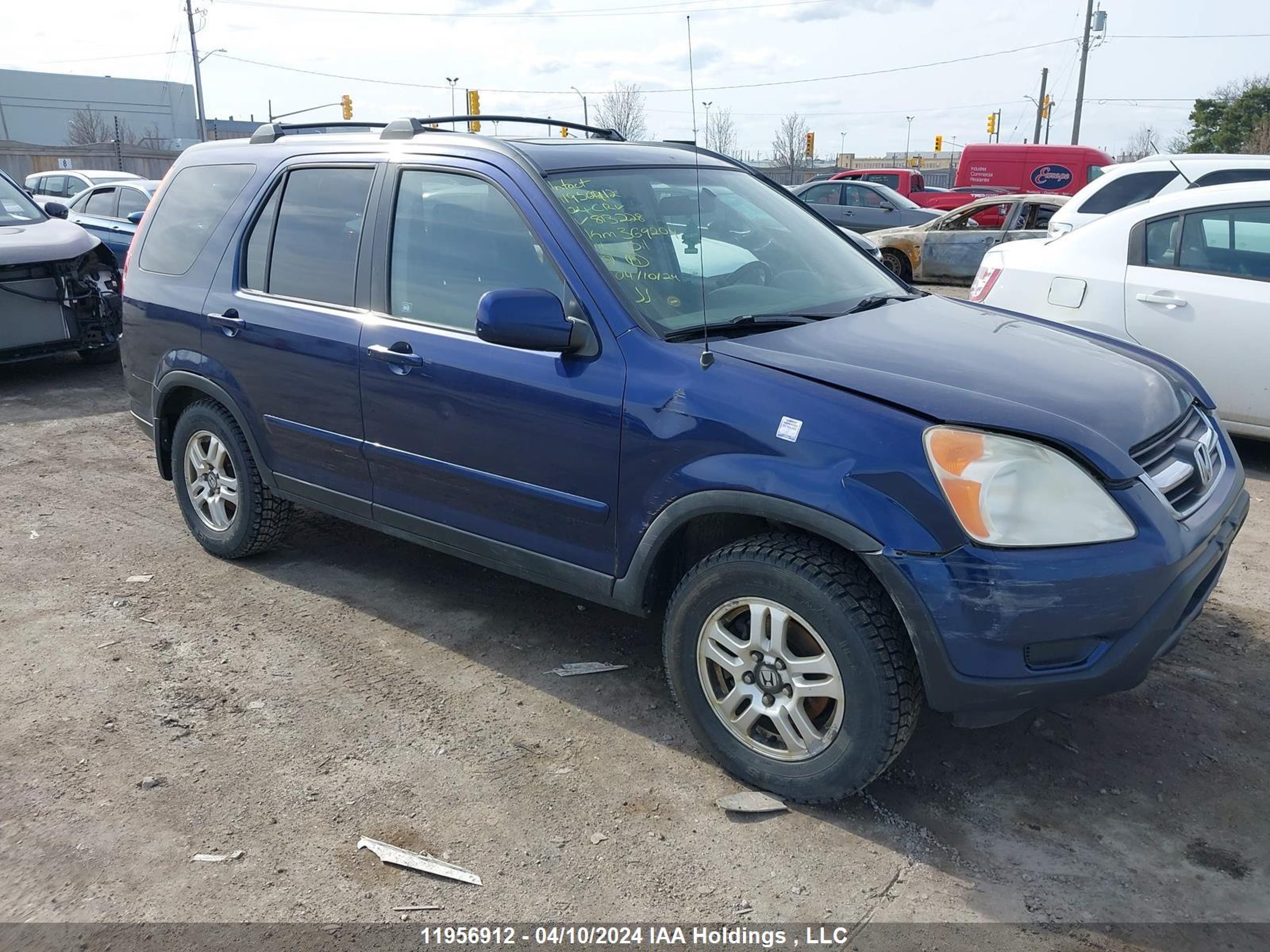 HONDA CR-V 2004 jhlrd78984c813228