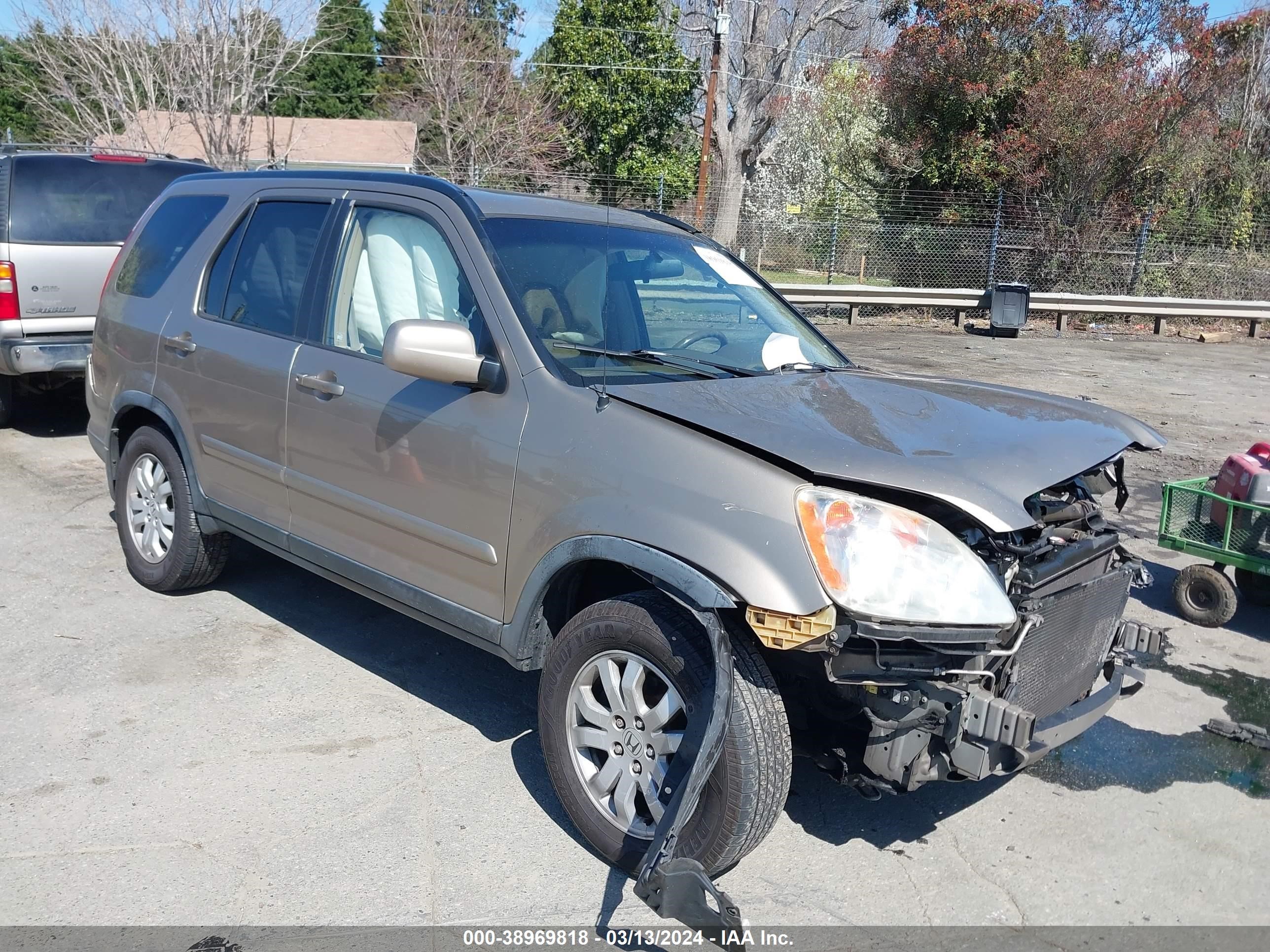 HONDA CR-V 2005 jhlrd78985c018441