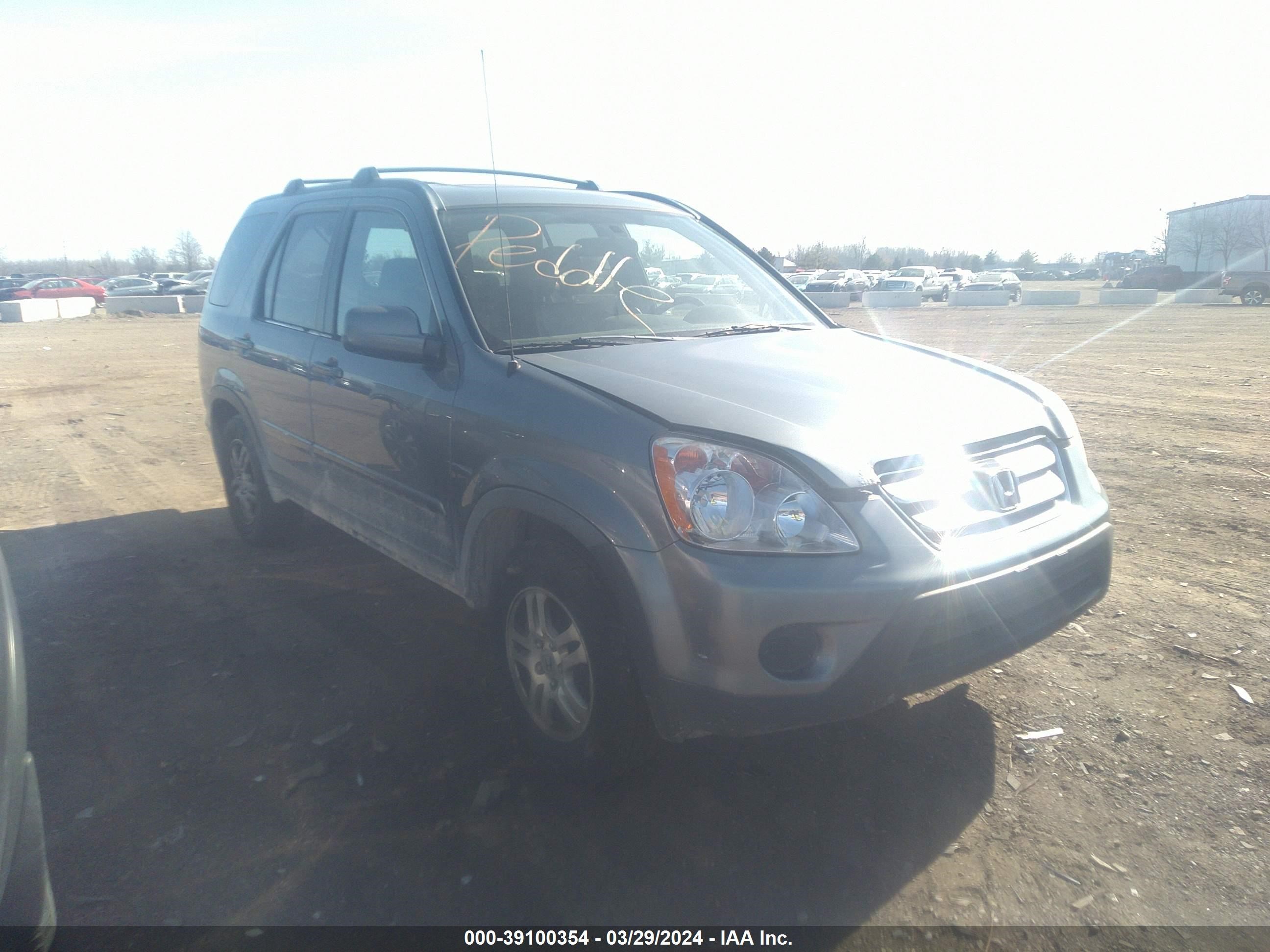 HONDA CR-V 2005 jhlrd78995c032347