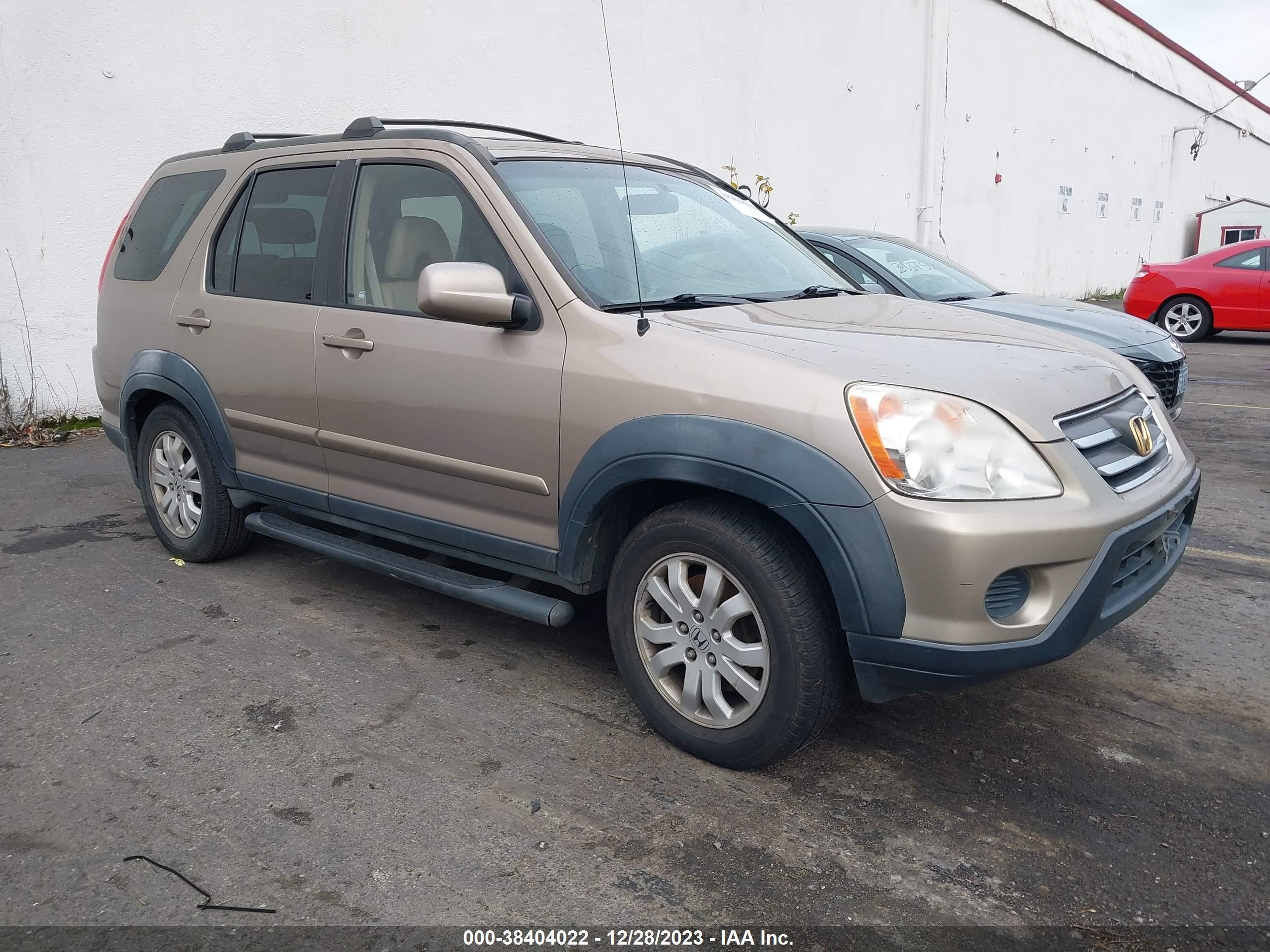 HONDA CR-V 2005 jhlrd78995c065476