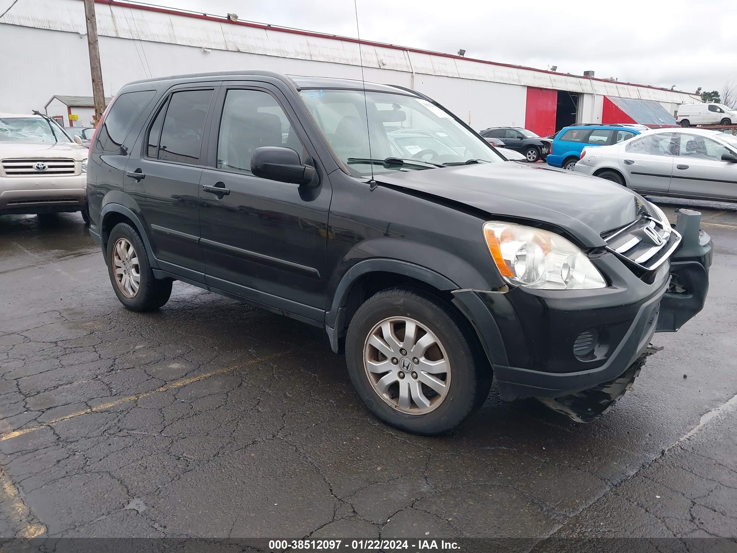 HONDA CR-V 2006 jhlrd789x6c014506