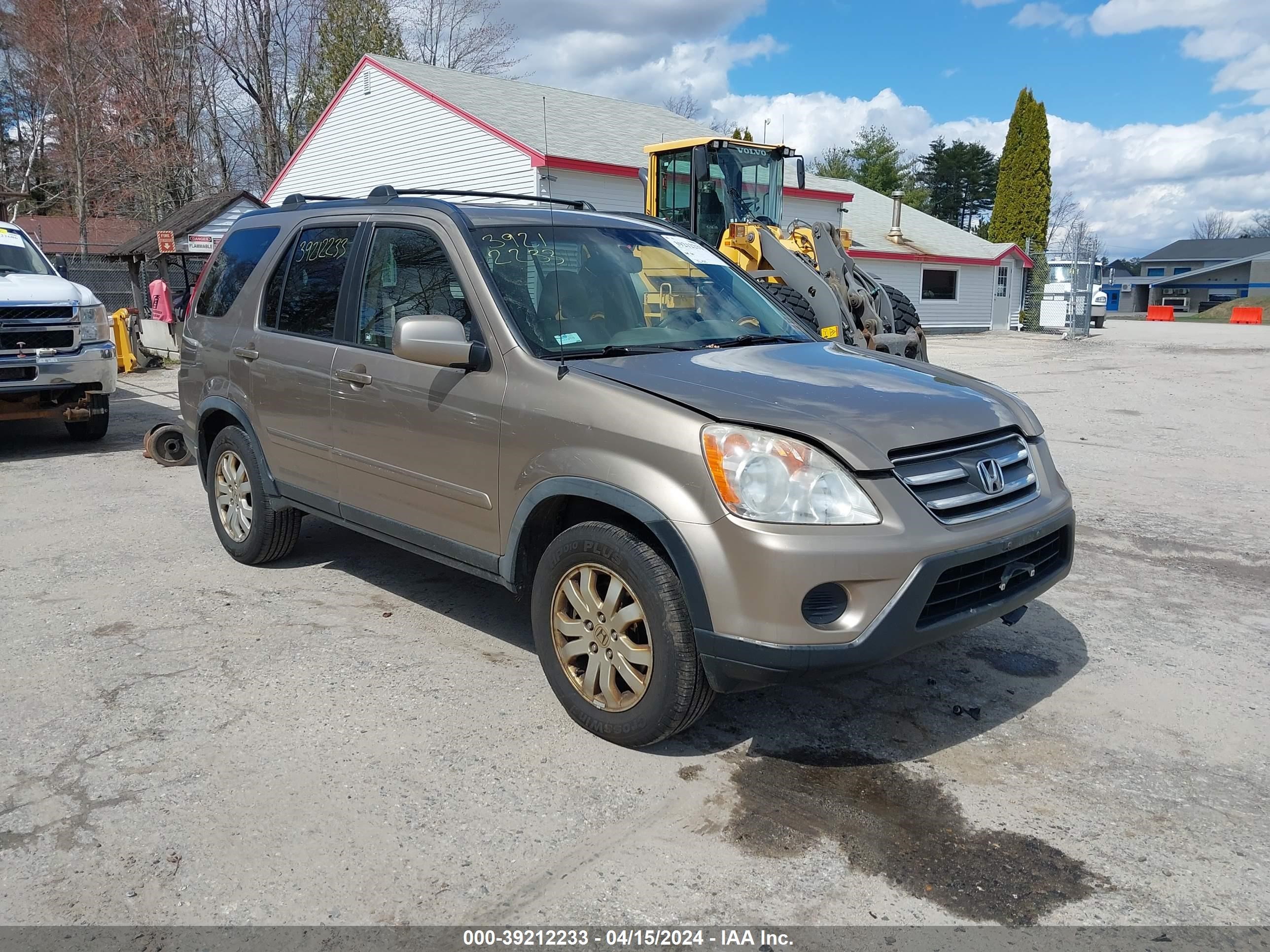 HONDA CR-V 2006 jhlrd789x6c034111