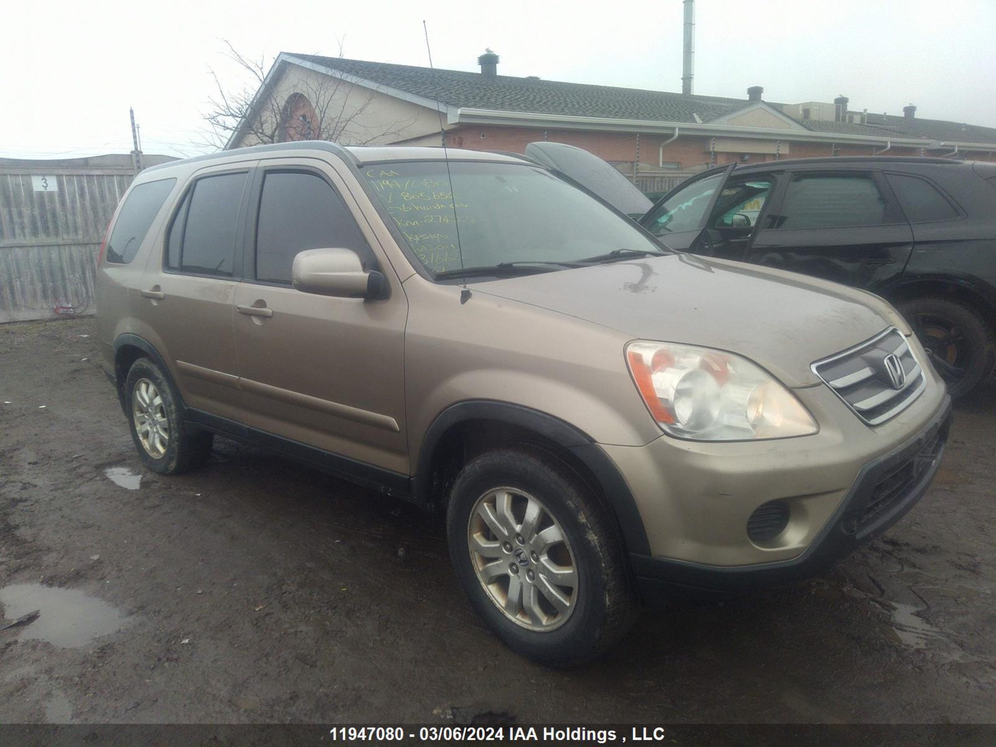 HONDA CR-V 2006 jhlrd789x6c805652