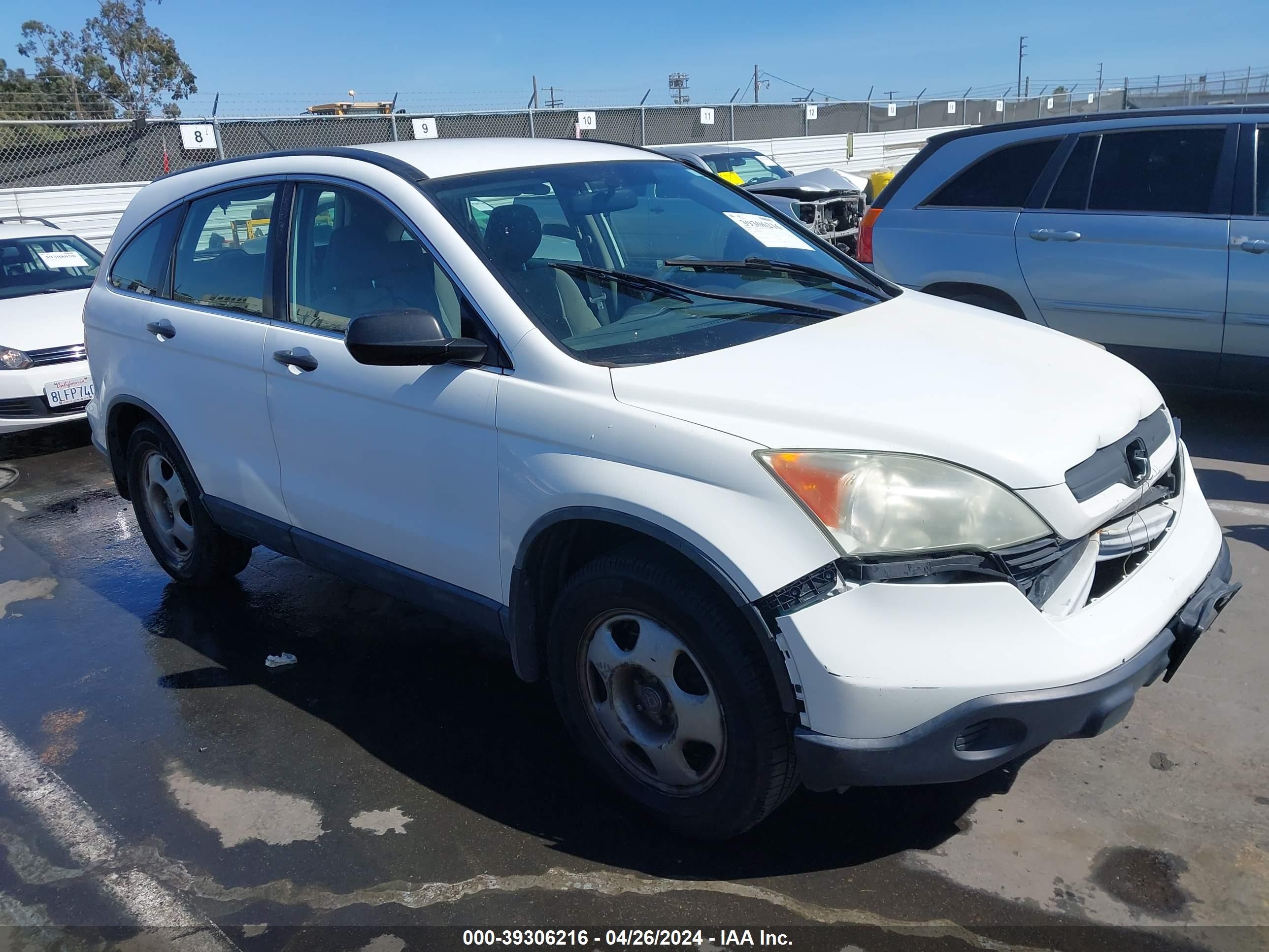 HONDA CR-V 2009 jhlre38349c013261