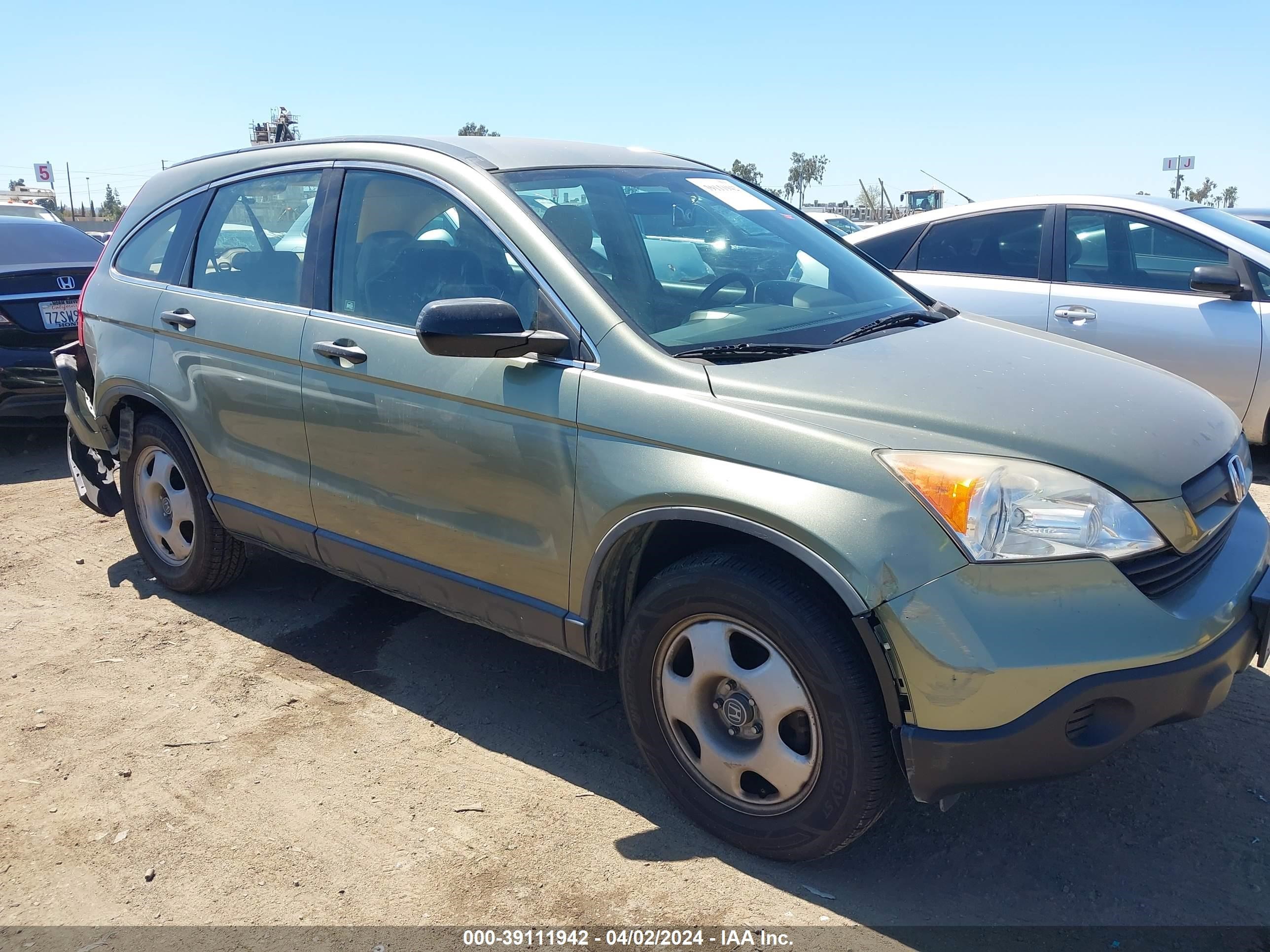 HONDA CR-V 2009 jhlre38359c002382