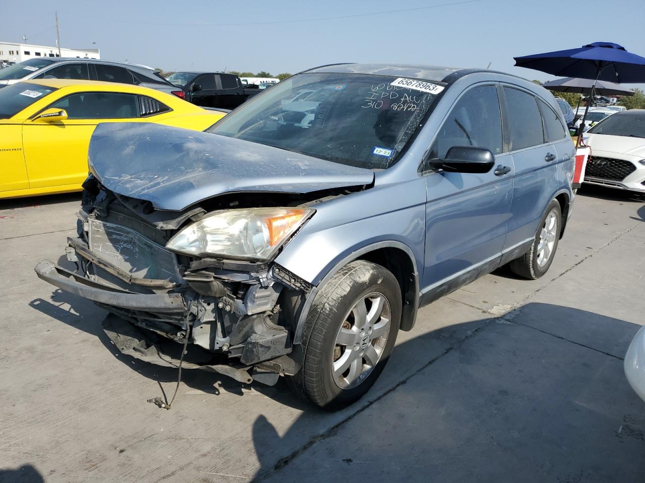 HONDA CR-V 2007 jhlre38587c026528