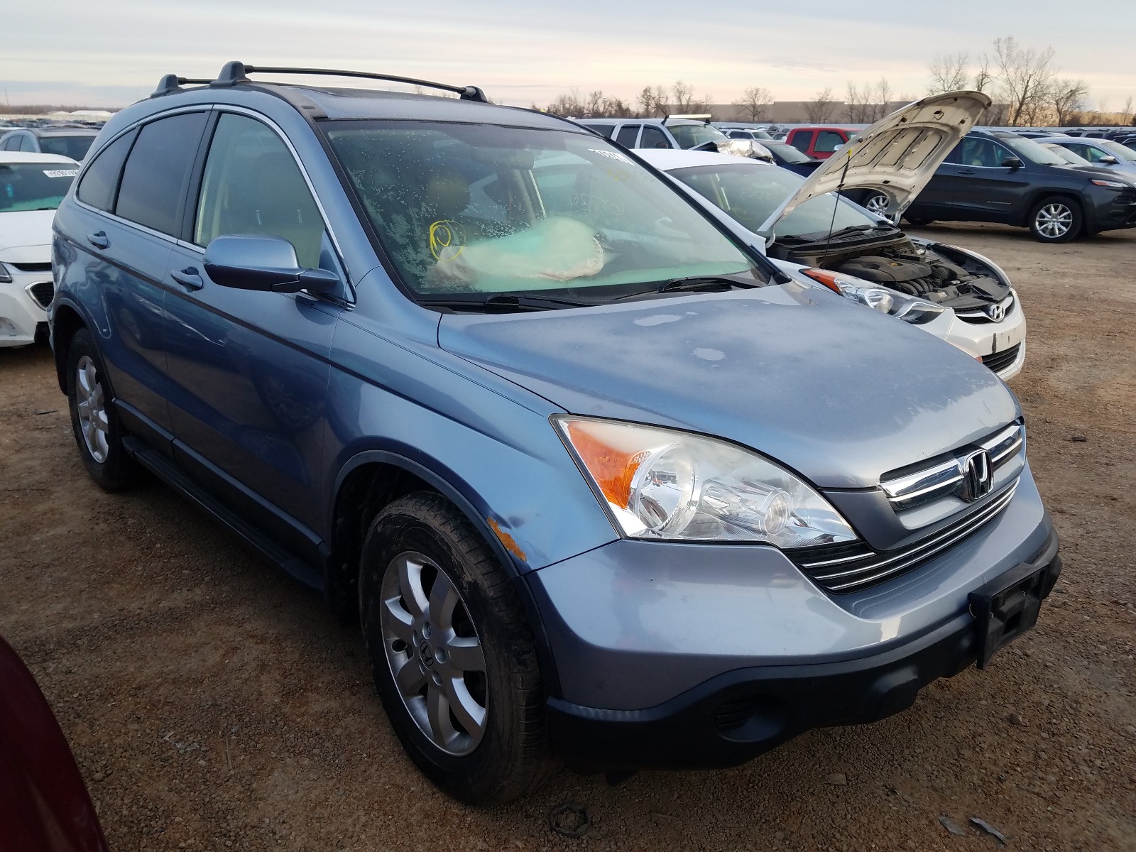 HONDA CR-V EXL 2007 jhlre38707c036486