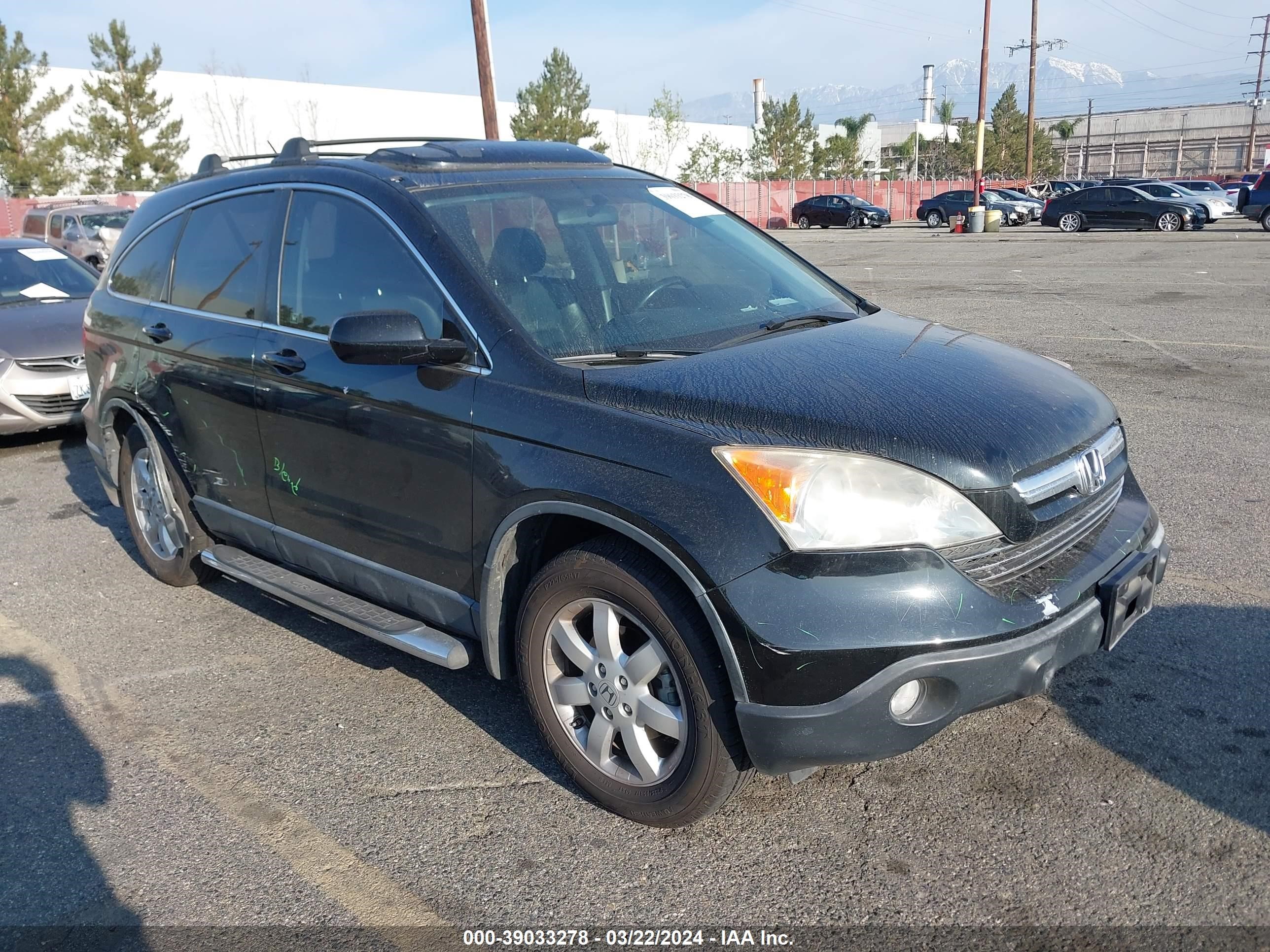 HONDA CR-V 2009 jhlre38729c011155