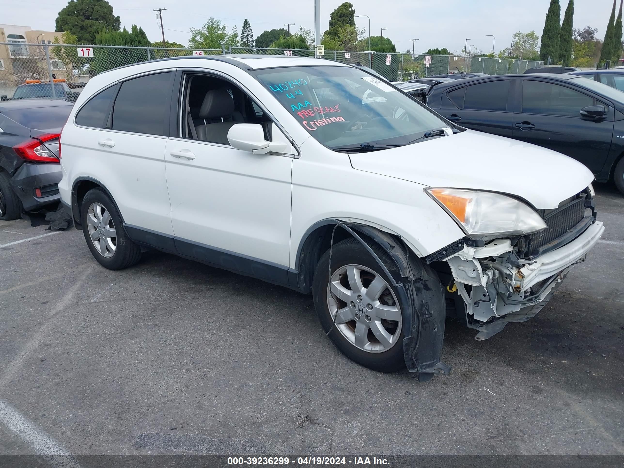 HONDA CR-V 2009 jhlre38779c014746