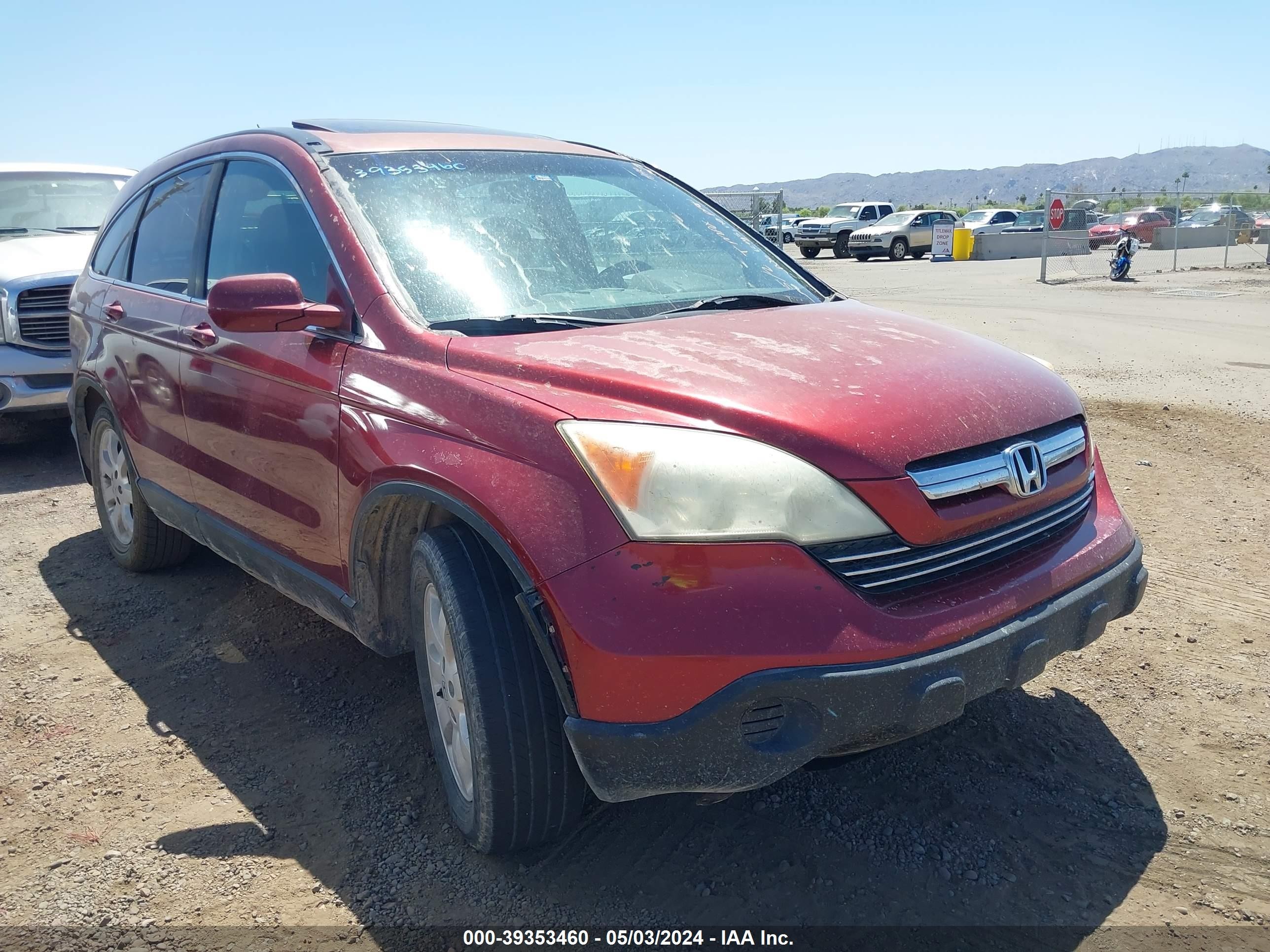 HONDA CR-V 2007 jhlre387x7c010350