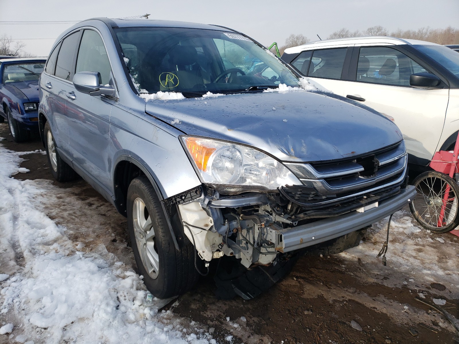 HONDA CR-V EXL 2011 jhlre3h78bc016396