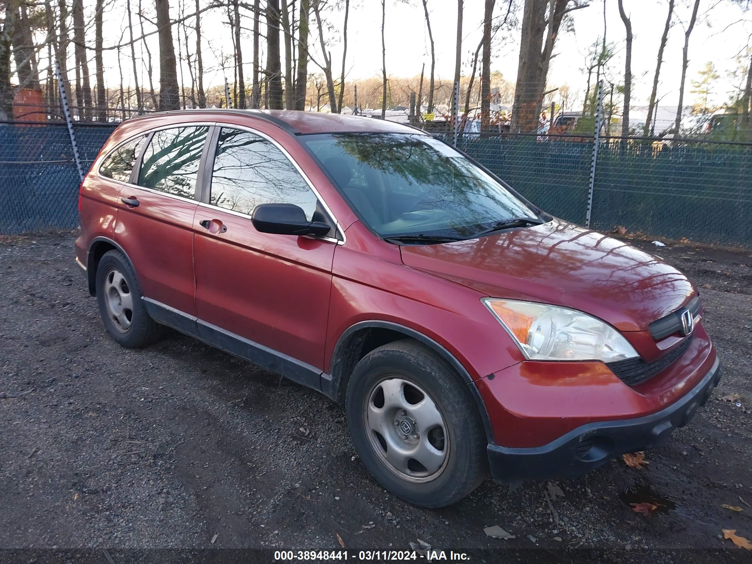 HONDA CR-V 2009 jhlre48309c000416