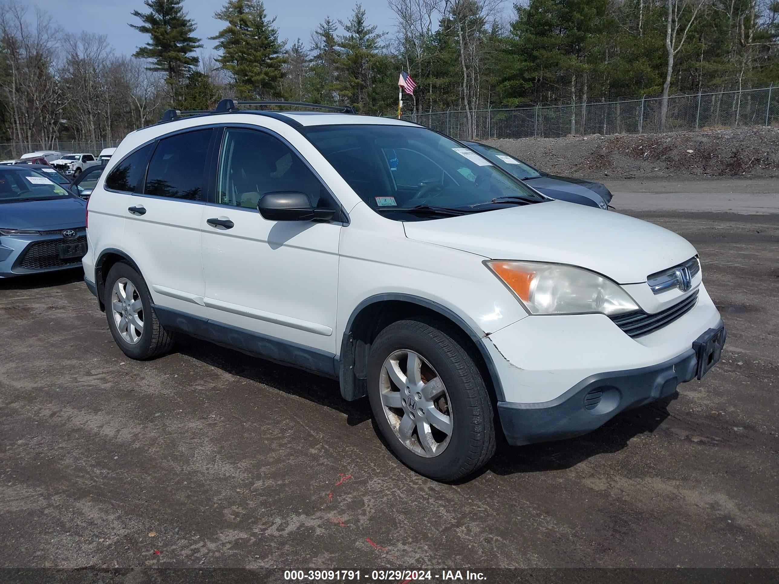 HONDA CR-V 2007 jhlre48597c007296