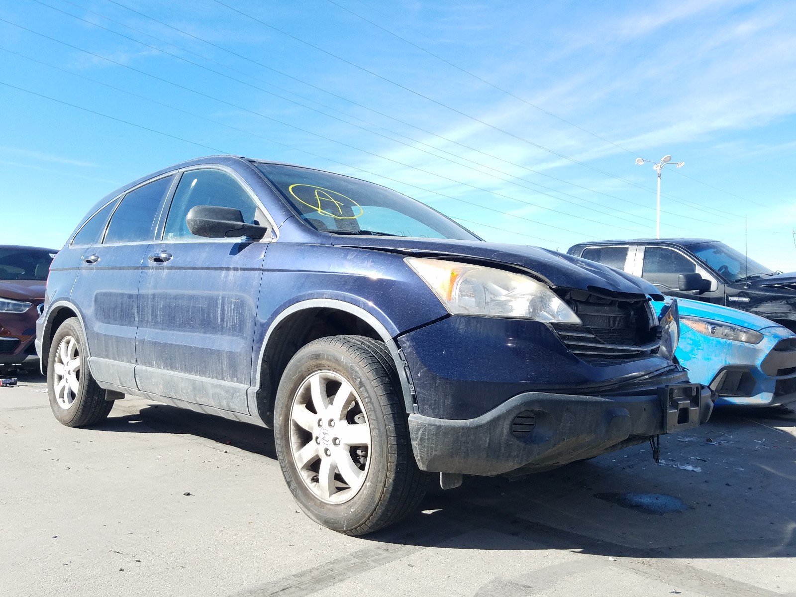 HONDA CR-V EXL 2007 jhlre48717c053643