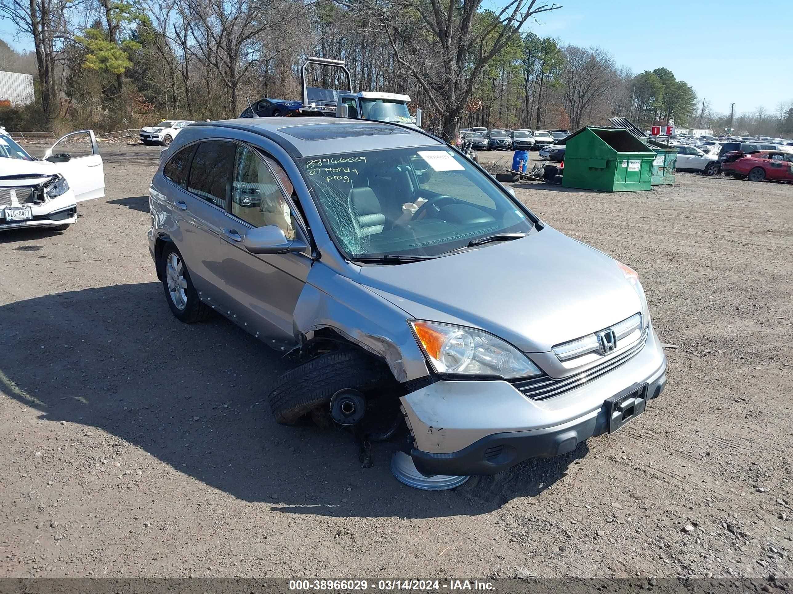 HONDA CR-V 2007 jhlre48727c031568