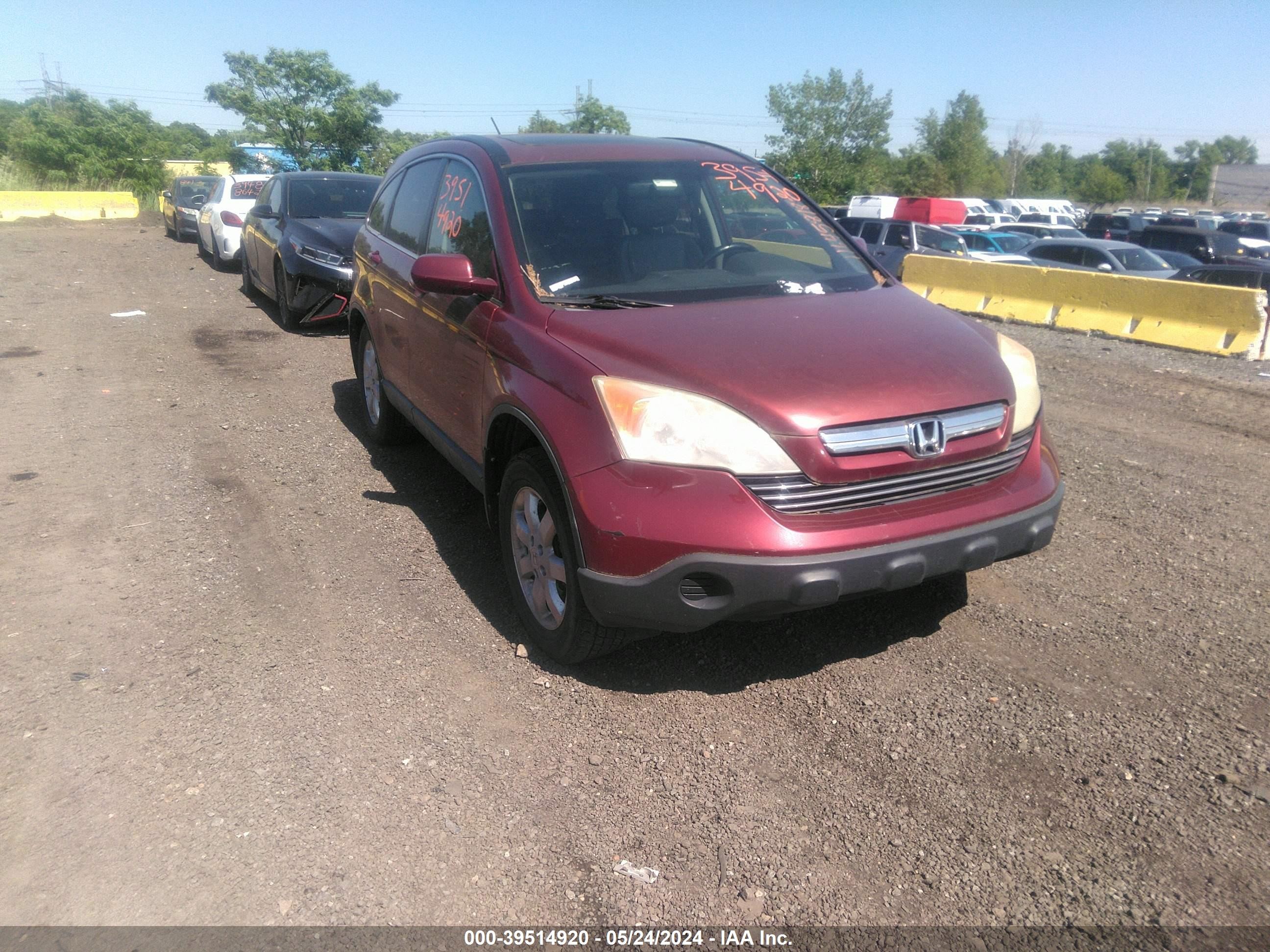 HONDA CR-V 2008 jhlre48768c015262