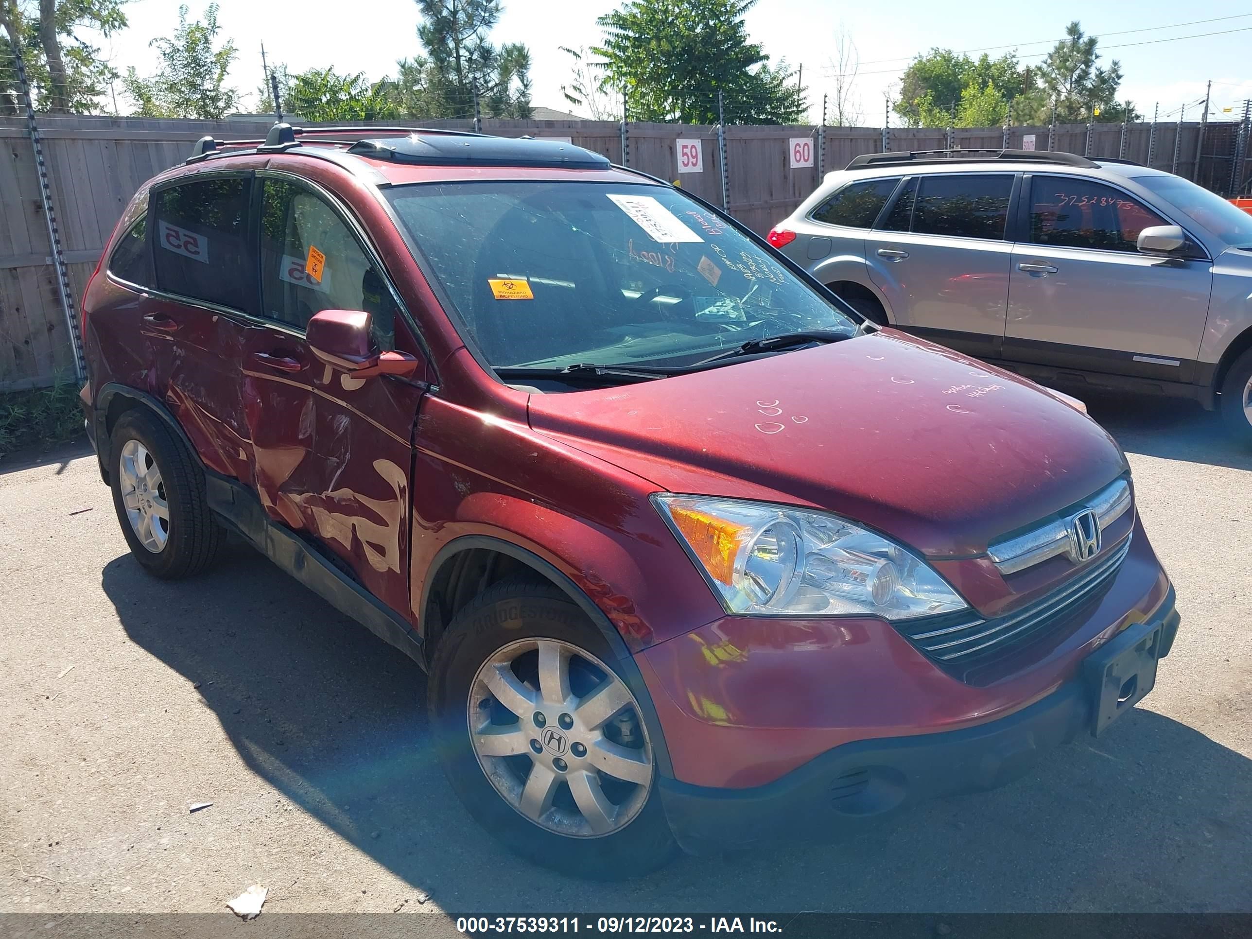 HONDA CR-V 2008 jhlre48768c071525