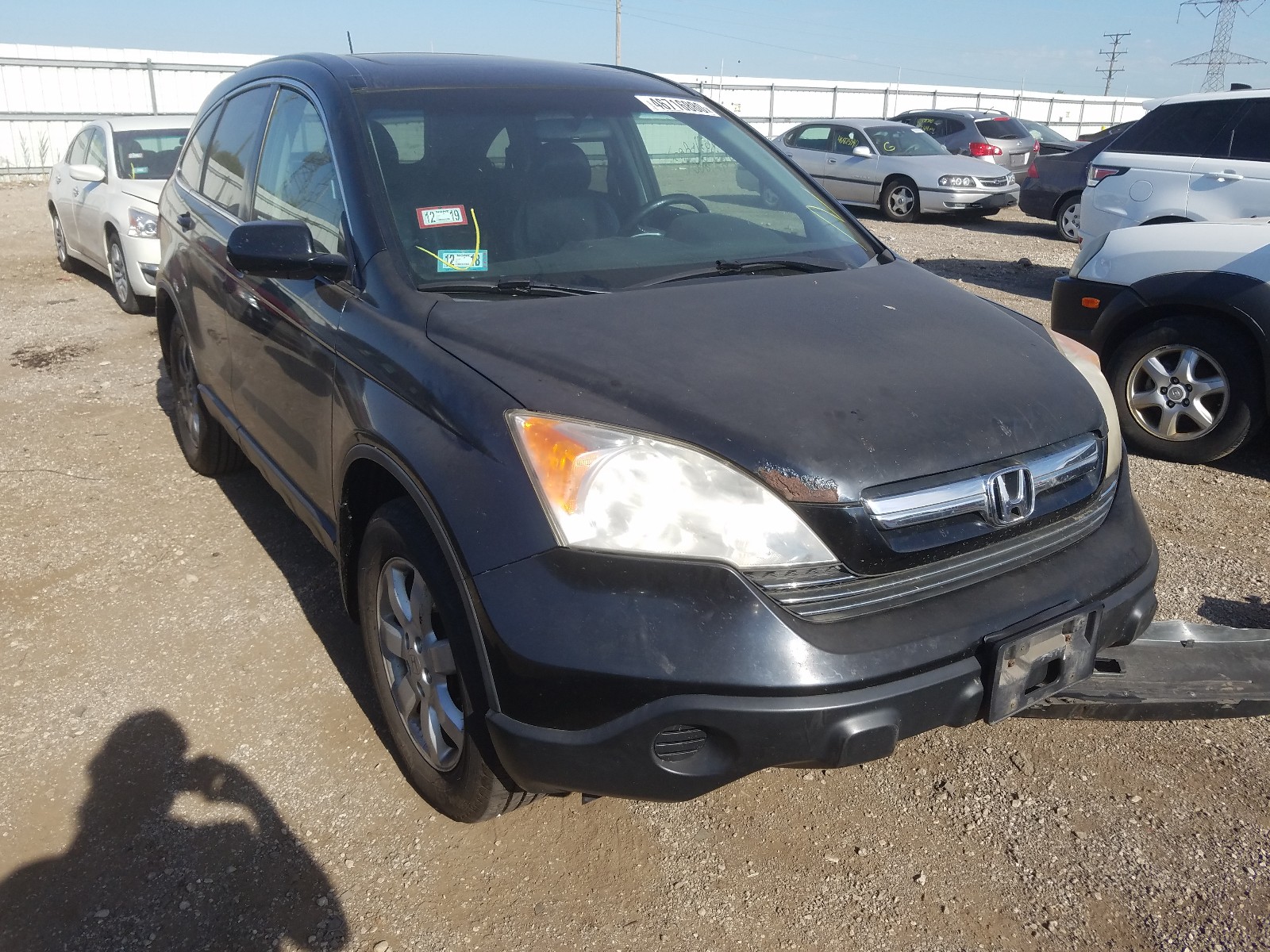 HONDA CR-V EXL 2007 jhlre48777c094309