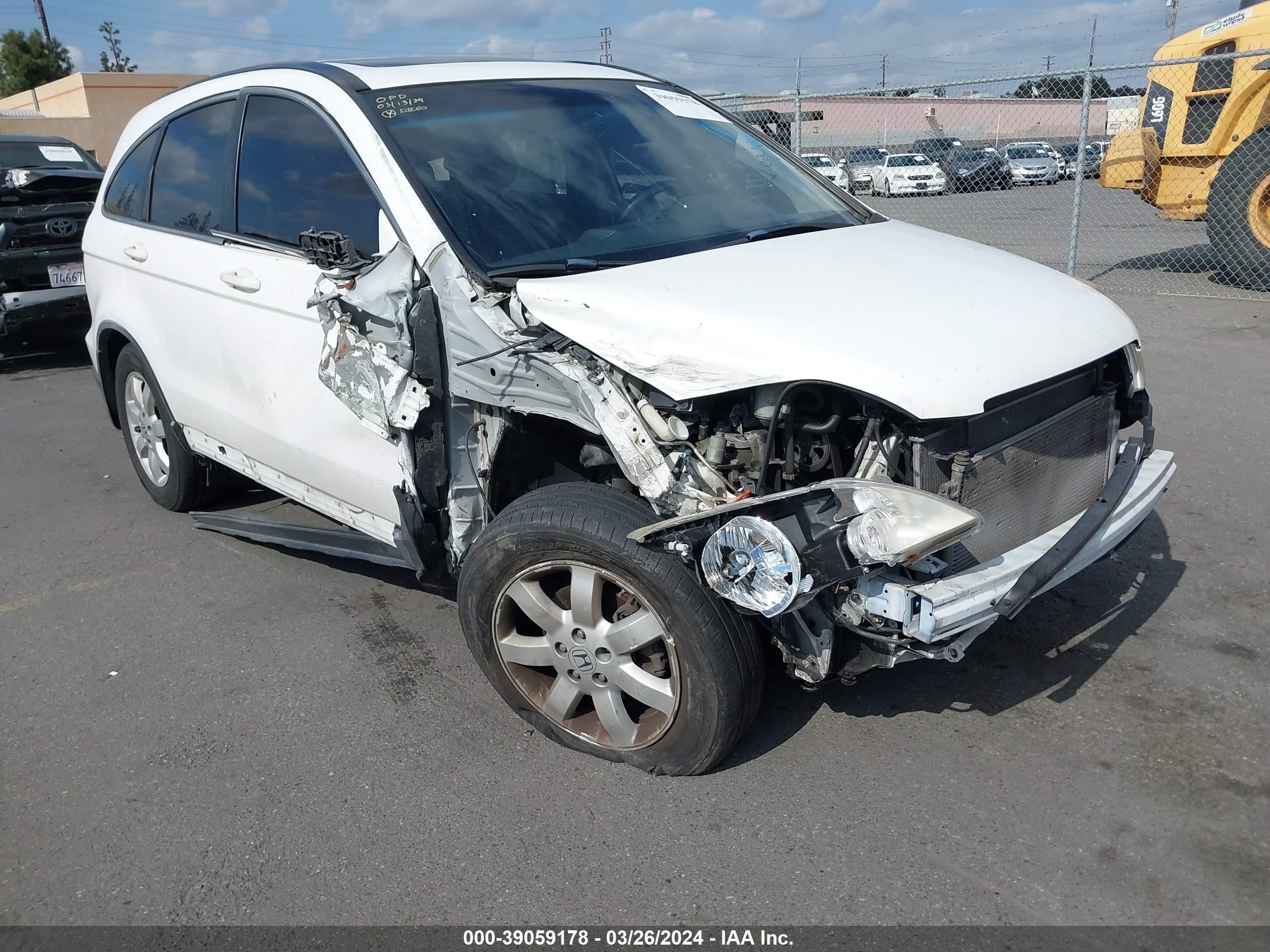 HONDA CR-V 2007 jhlre48797c014587