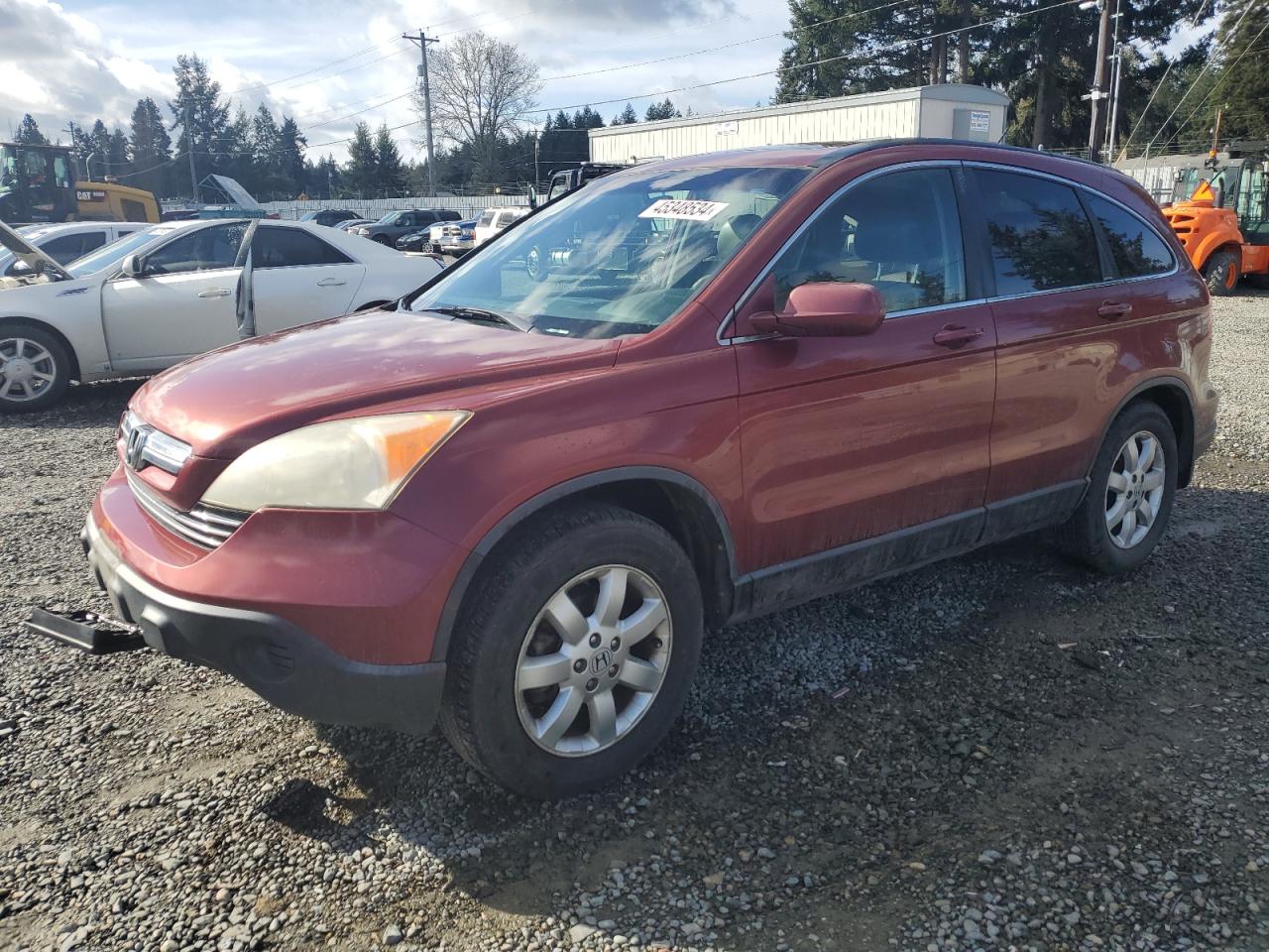 HONDA CR-V 2007 jhlre487x7c069596